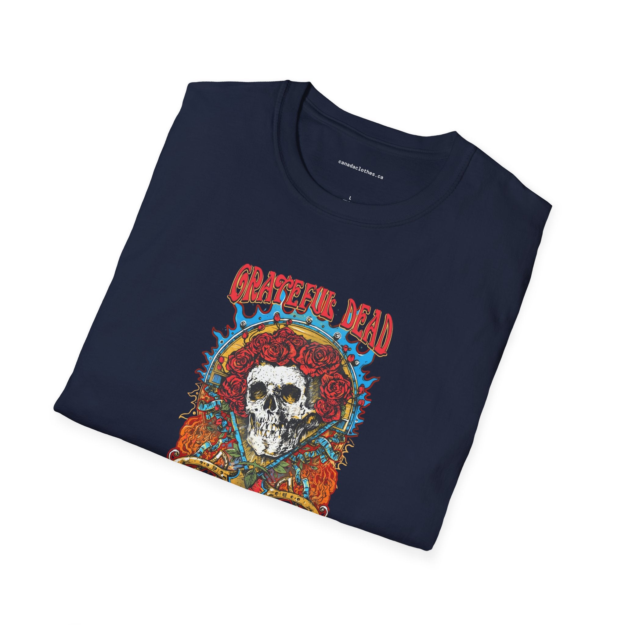 Grateful Dead Band Poster - Vintage Graphic T-Shirt - {{variant_option}} - T-Shirt - canadaclothes.ca