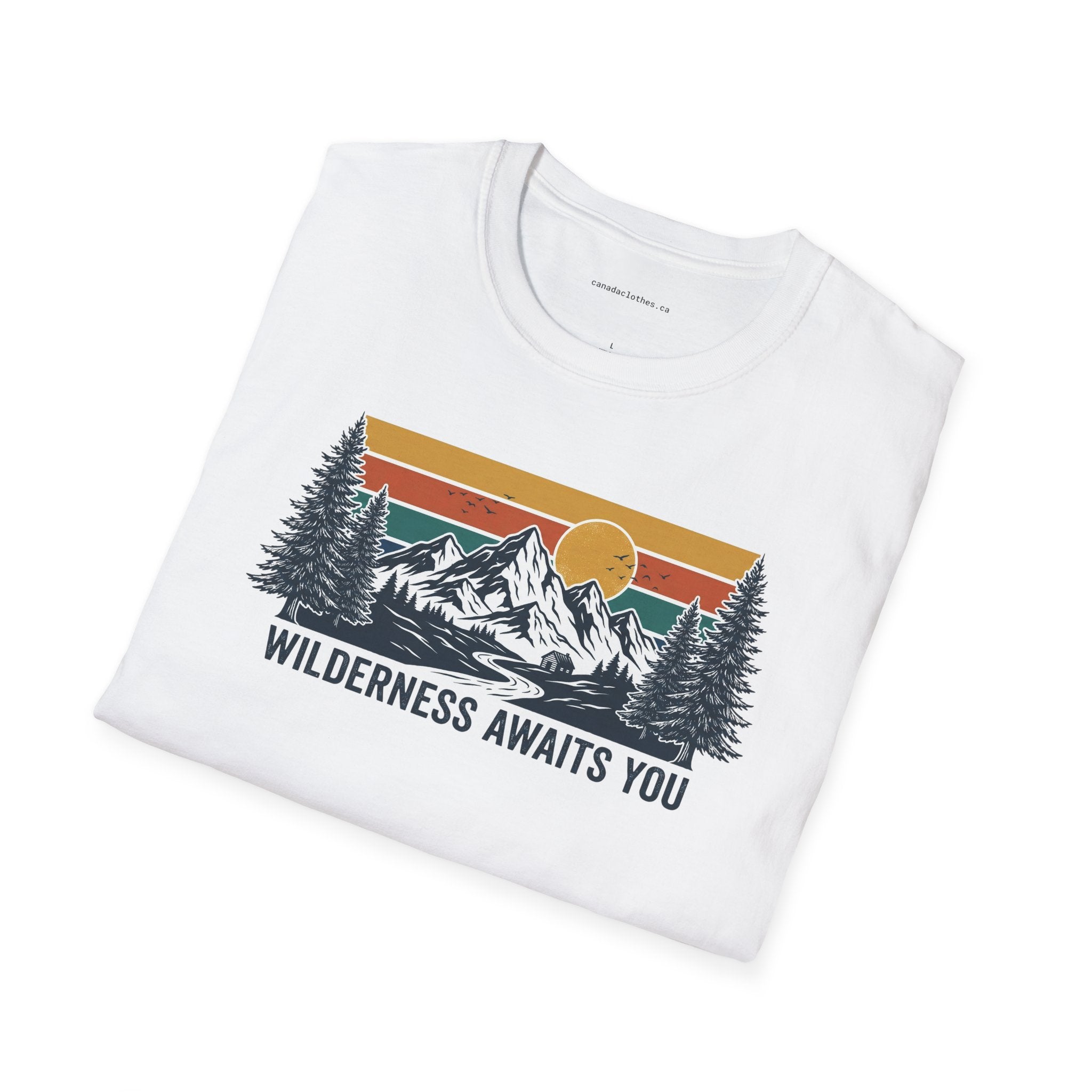 Wilderness Awaits - T-Shirt - {{variant_option}} - T-Shirt - canadaclothes.ca