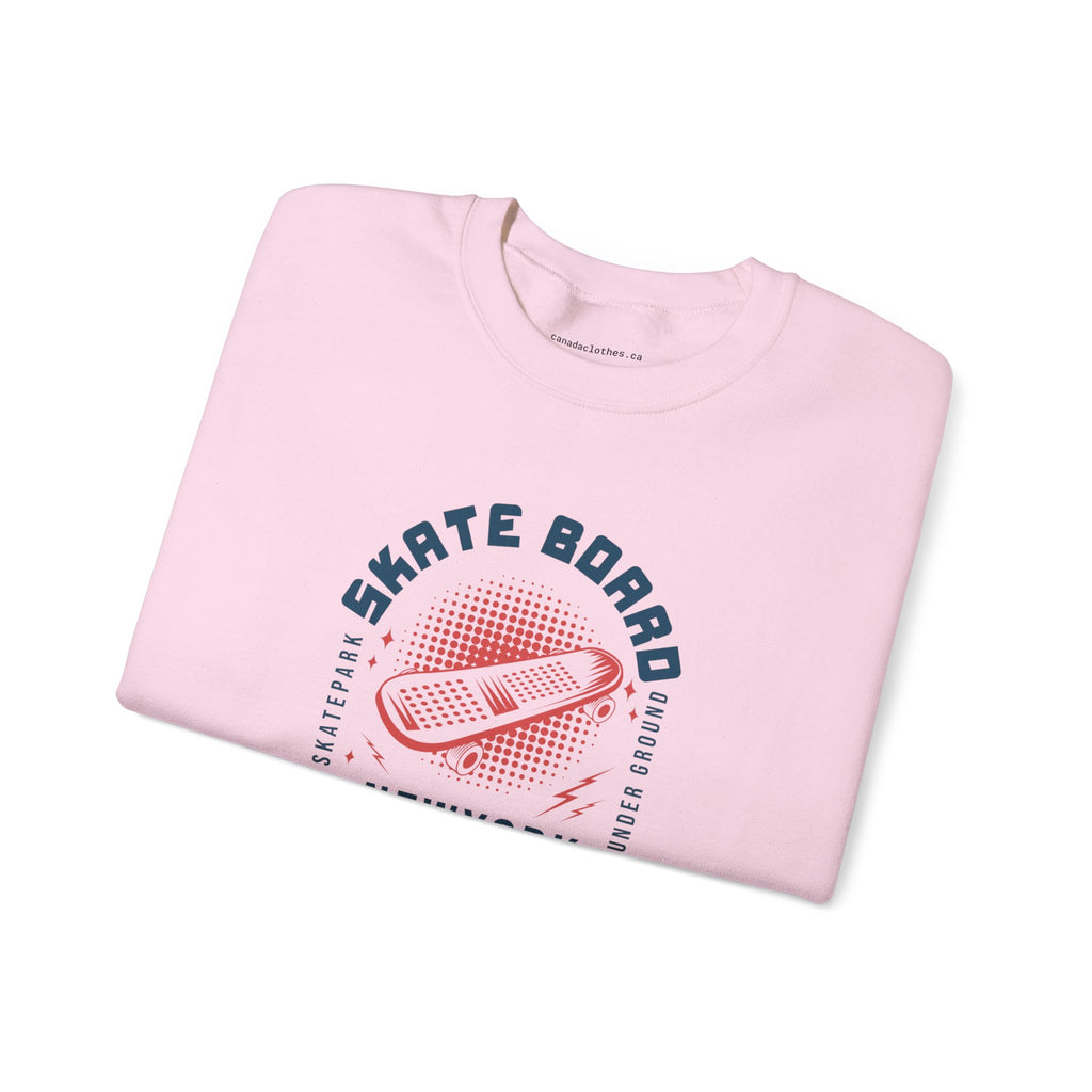Skateboard New York - Vintage Graphic Sweatshirt - {{variant_option}} - Sweatshirt - canadaclothes.ca