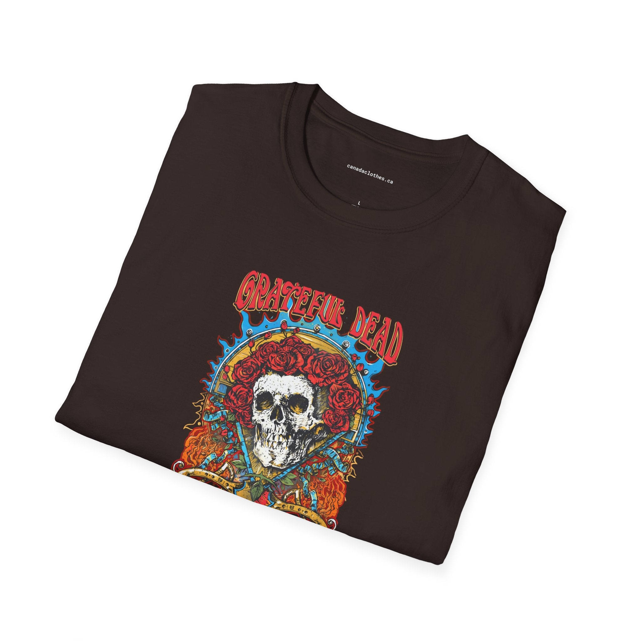 Grateful Dead Band Poster - Vintage Graphic T-Shirt - {{variant_option}} - T-Shirt - canadaclothes.ca