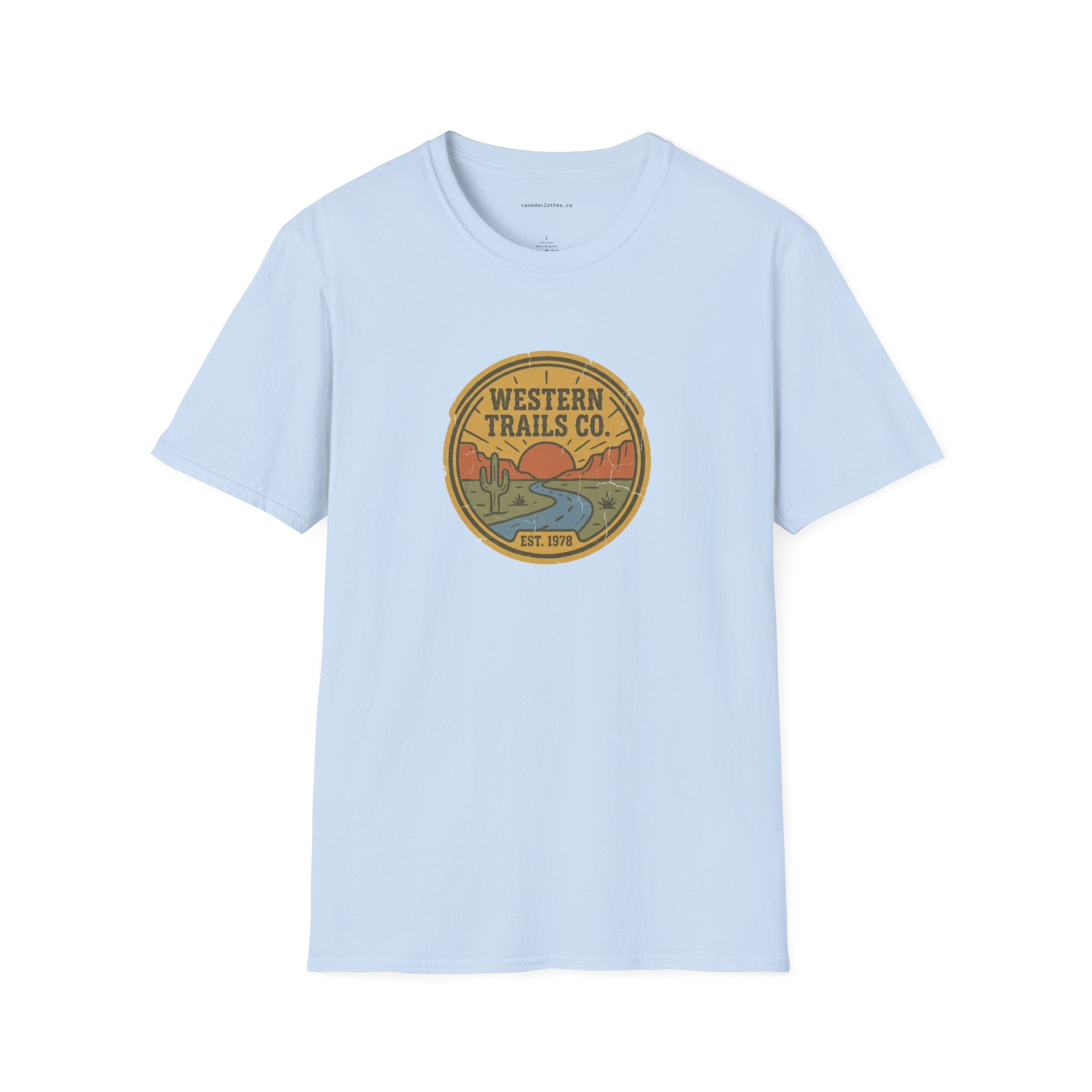 Western Trails - Vintage Graphic T-Shirt - {{variant_option}} - T-Shirt - canadaclothes.ca