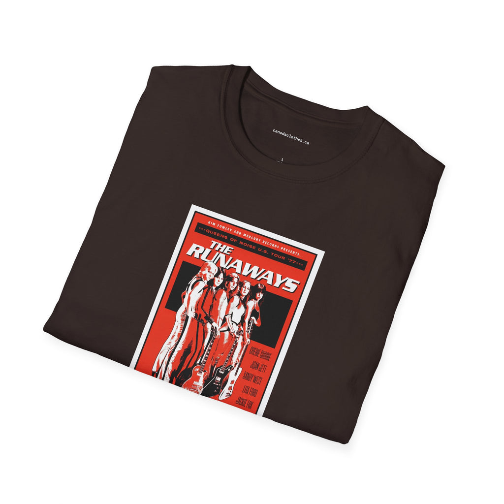 The Runaways Band Poster - Vintage Graphic T-Shirt - {{variant_option}} - T-Shirt - canadaclothes.ca