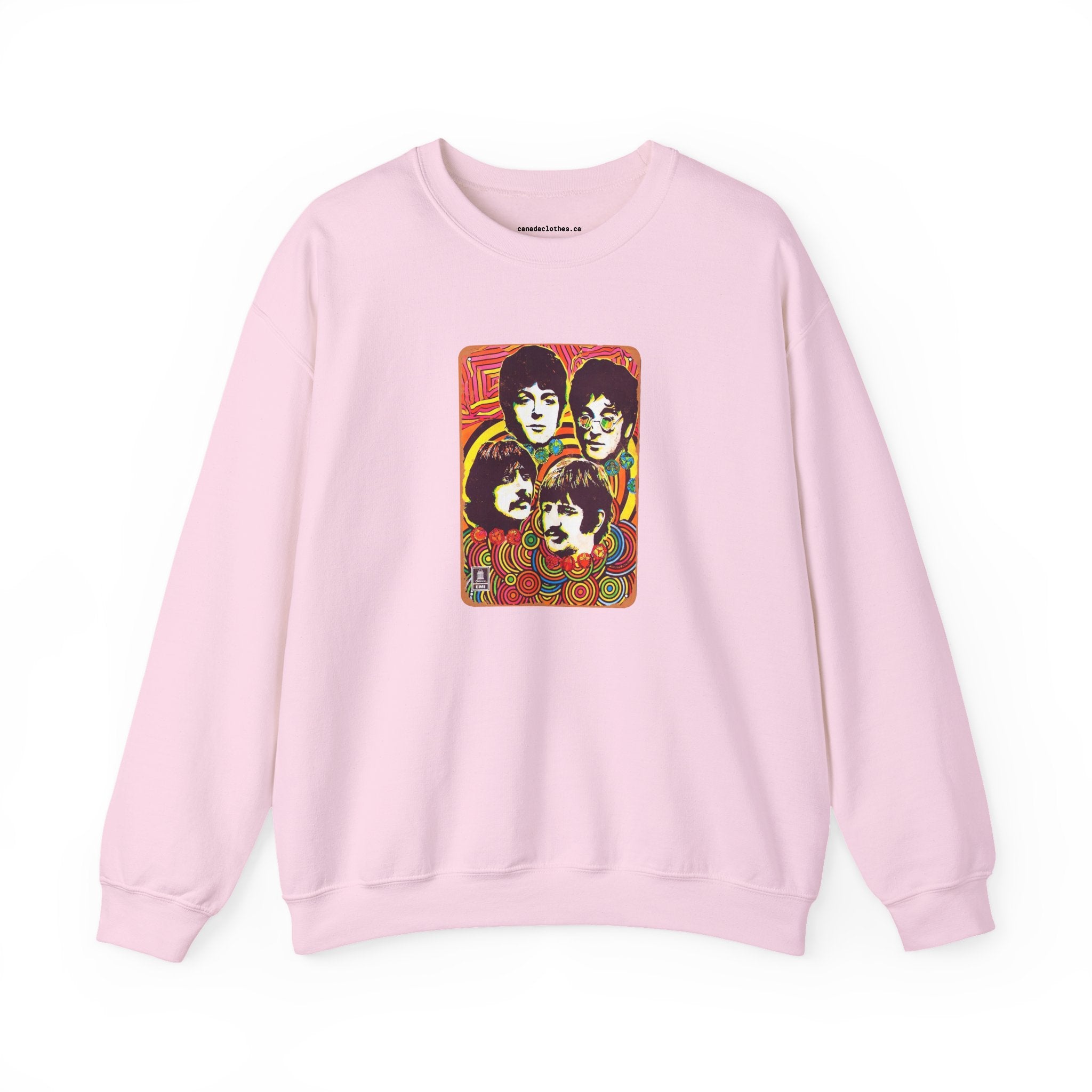 The Beatles Band Poster - Vintage Graphic Sweatshirt - {{variant_option}} - Sweatshirt - canadaclothes.ca