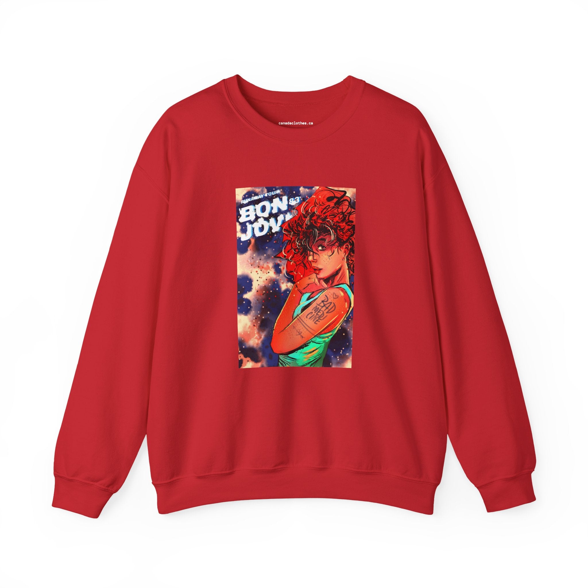 Bon Jovi - Vintage Graphic Sweatshirt - {{variant_option}} - Sweatshirt - canadaclothes.ca