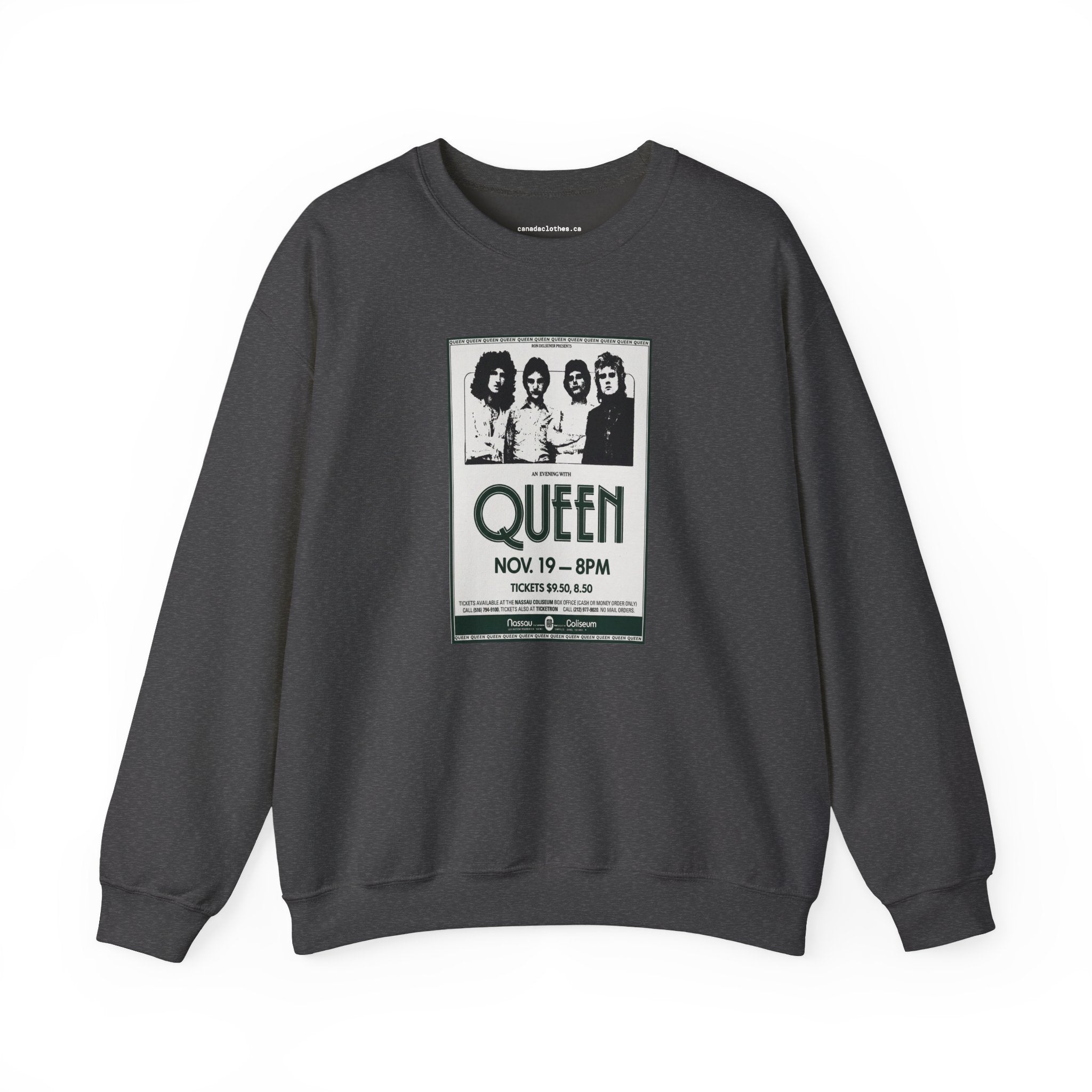 Queen - Vintage Graphic Sweatshirt - {{variant_option}} - Sweatshirt - canadaclothes.ca