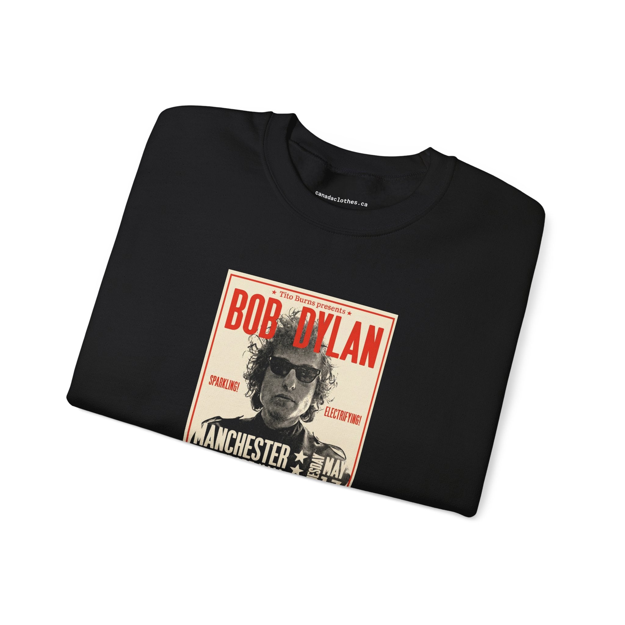 Bob Dylan - Vintage Graphic Sweatshirt - {{variant_option}} - Sweatshirt - canadaclothes.ca