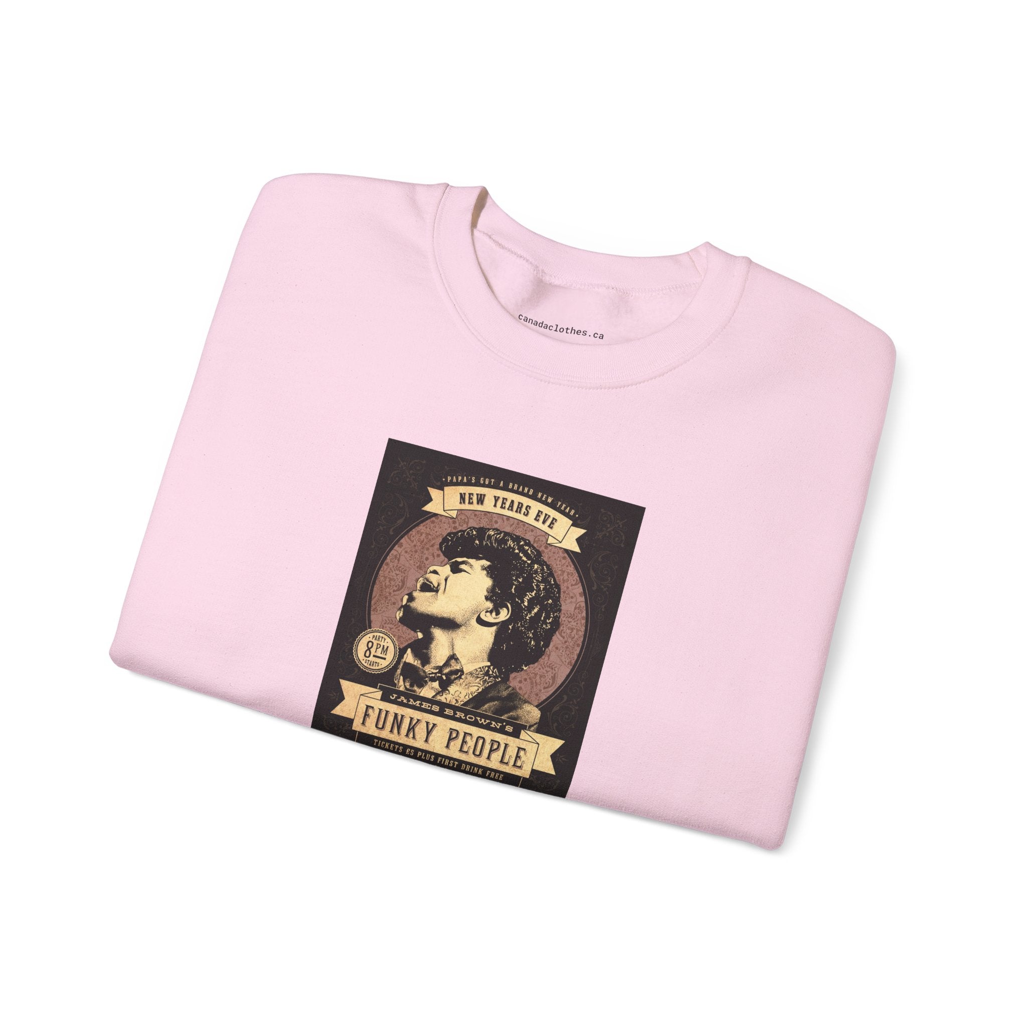 James Brown - Vintage Graphic Sweatshirt - {{variant_option}} - Sweatshirt - canadaclothes.ca