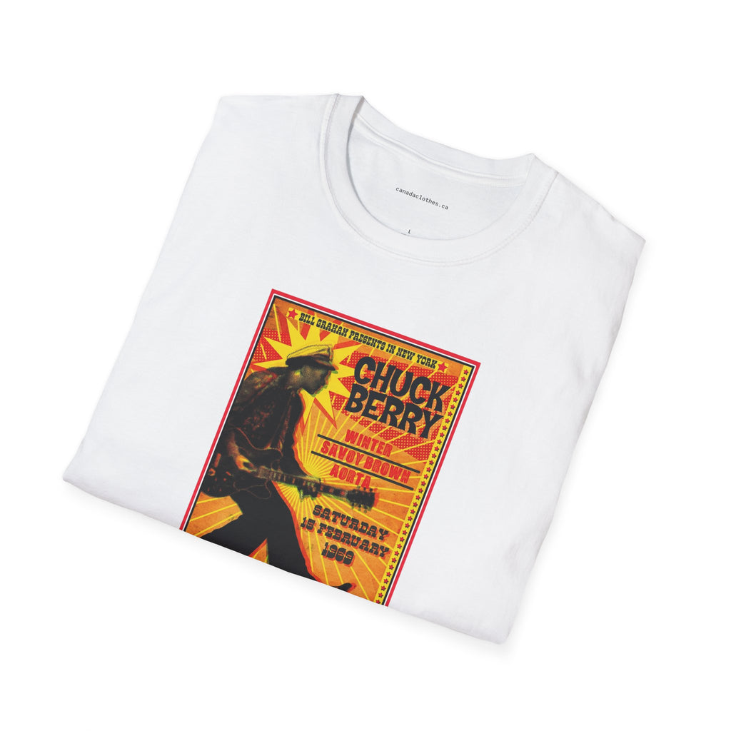 Chuck Berry Band Poster - Vintage Graphic T-Shirt - {{variant_option}} - T-Shirt - canadaclothes.ca