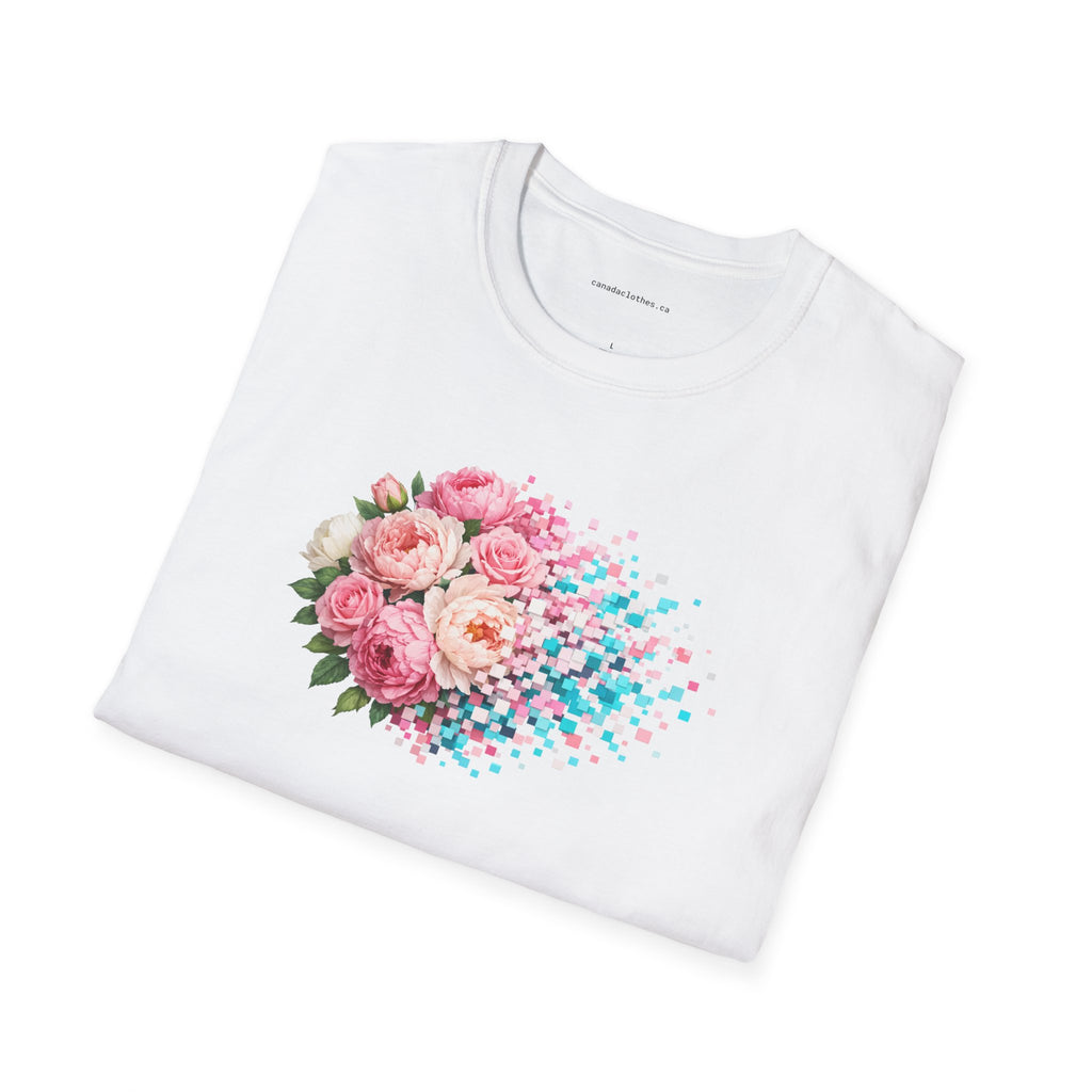 Pixel Bouquet - T-Shirt - {{variant_option}} - T-Shirt - canadaclothes.ca
