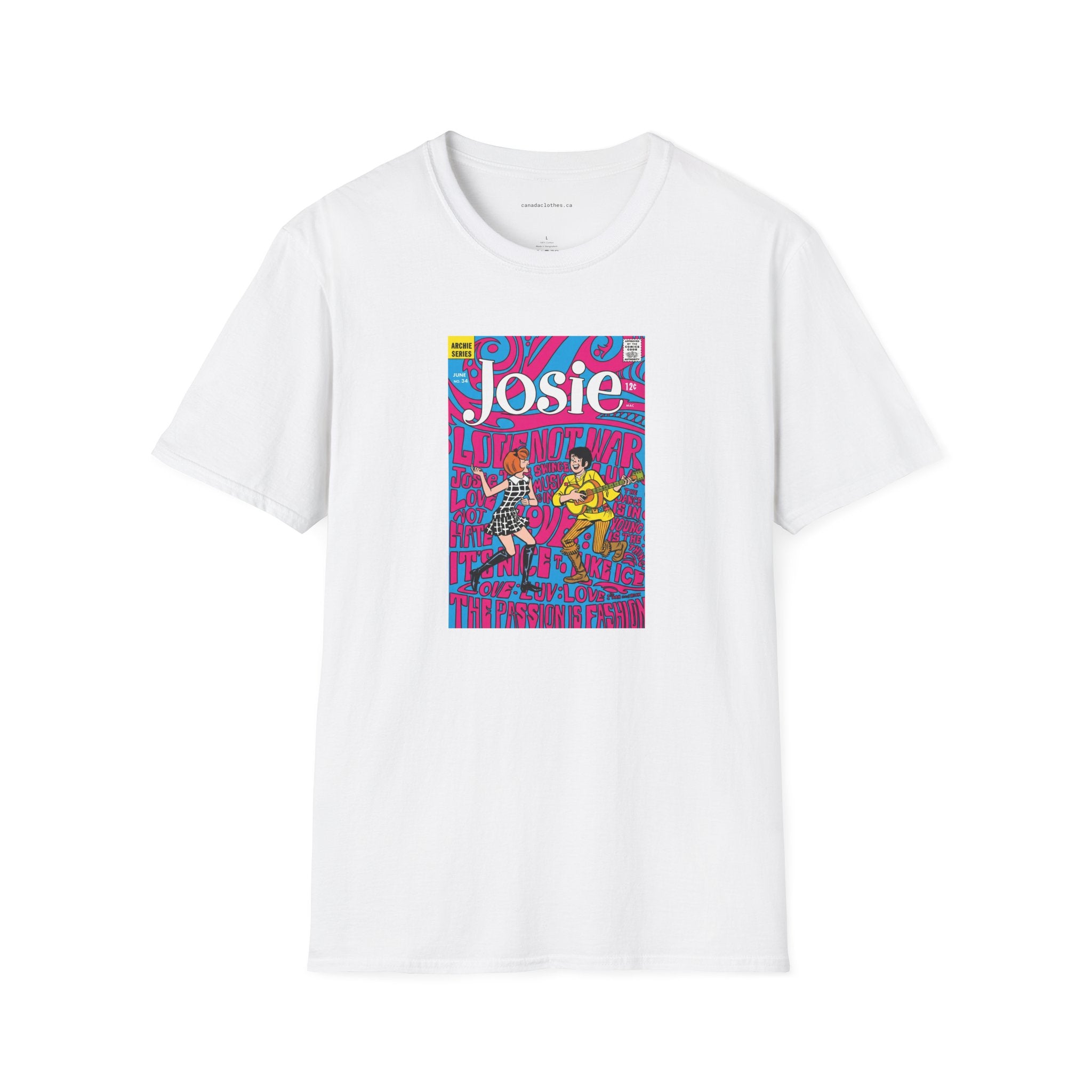 Josie Band Poster - Vintage Graphic T-Shirt - {{variant_option}} - T-Shirt - canadaclothes.ca