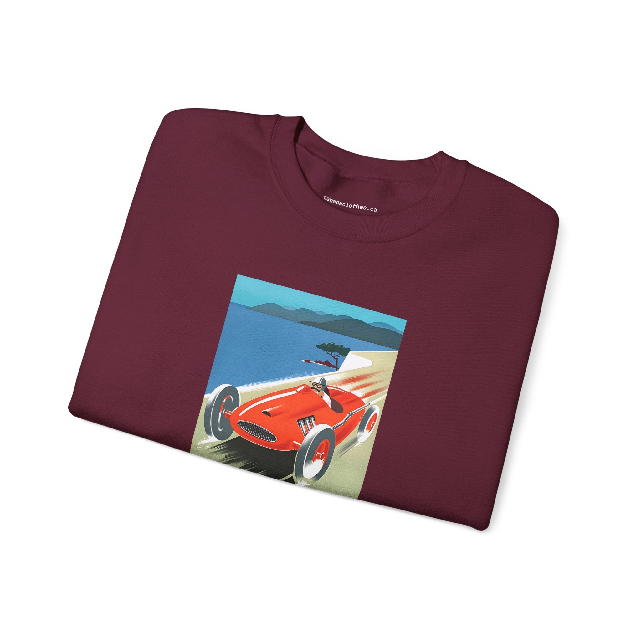 Côte d'Azur Travel Poster - Vintage Graphic Sweatshirt - {{variant_option}} - Sweatshirt - canadaclothes.ca