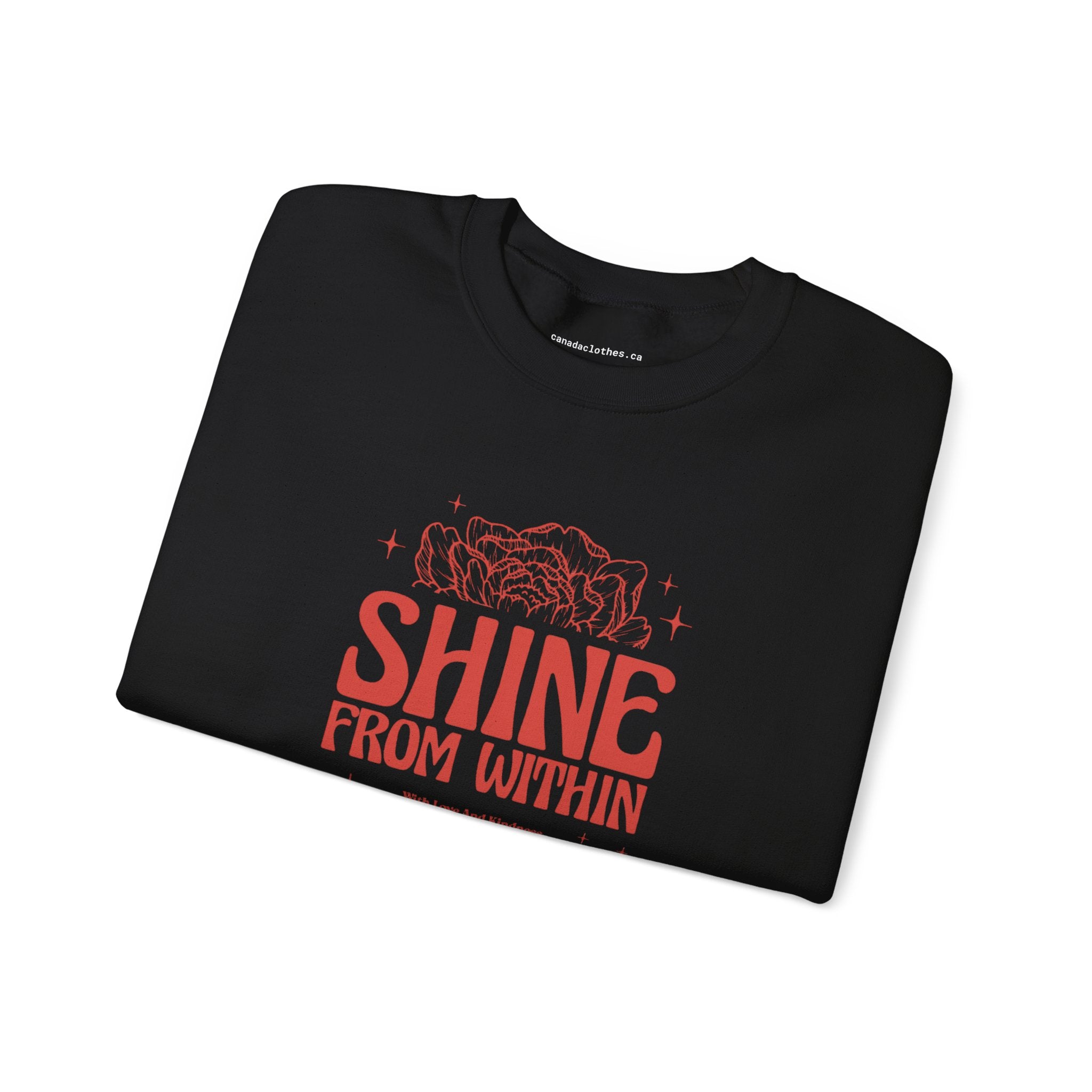 Shine From Within - Vintage Graphic Sweatshirt - {{variant_option}} - Sweatshirt - canadaclothes.ca