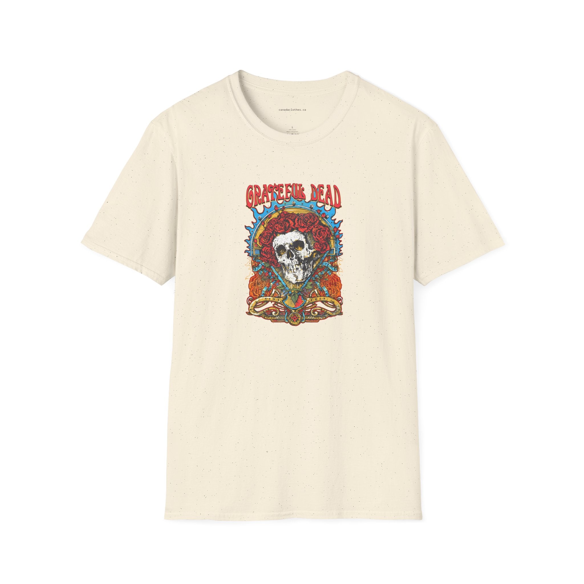 Grateful Dead Band Poster - Vintage Graphic T-Shirt - {{variant_option}} - T-Shirt - canadaclothes.ca