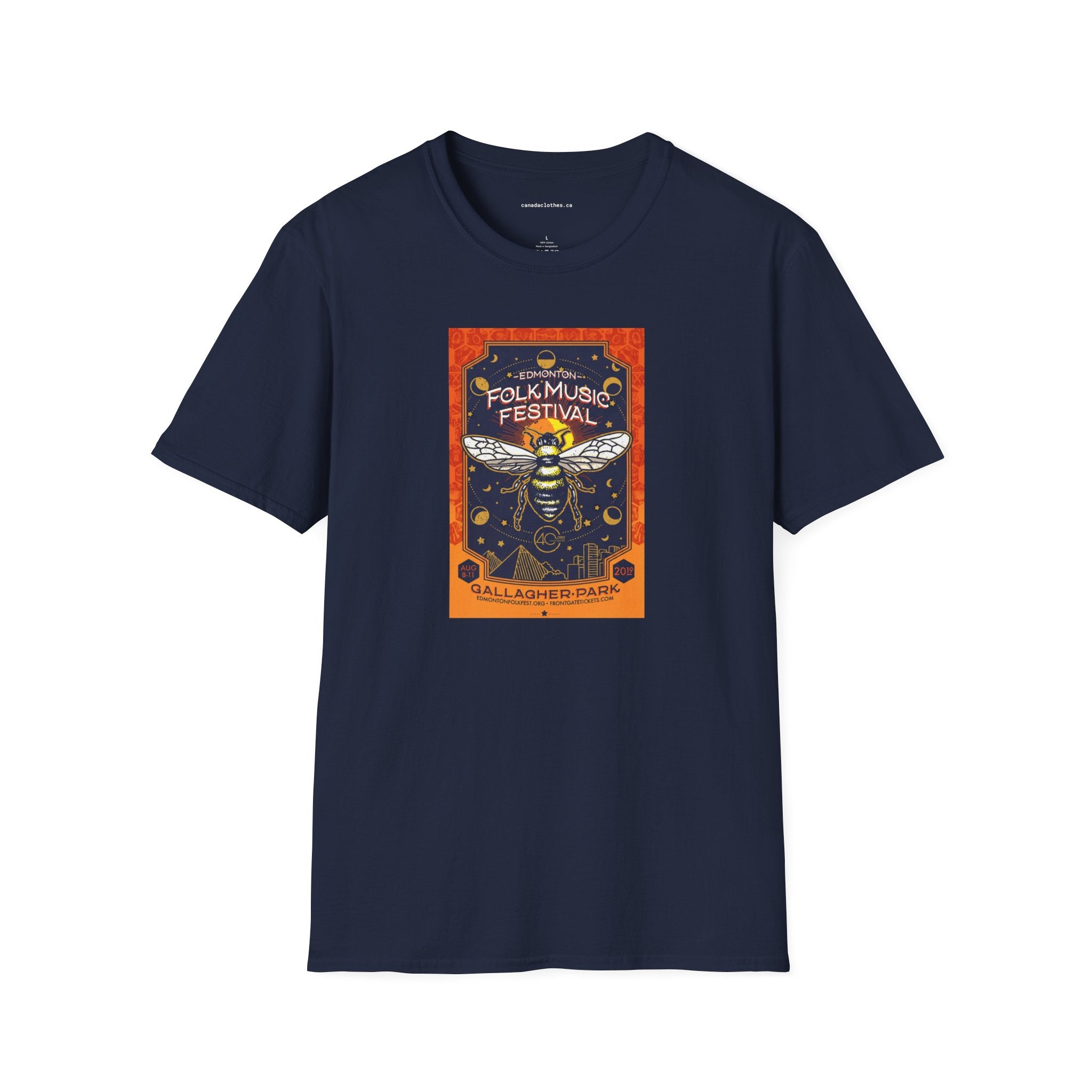 Edmonton Folk Music Festival - Vintage Graphic T-Shirt - {{variant_option}} - T-Shirt - canadaclothes.ca