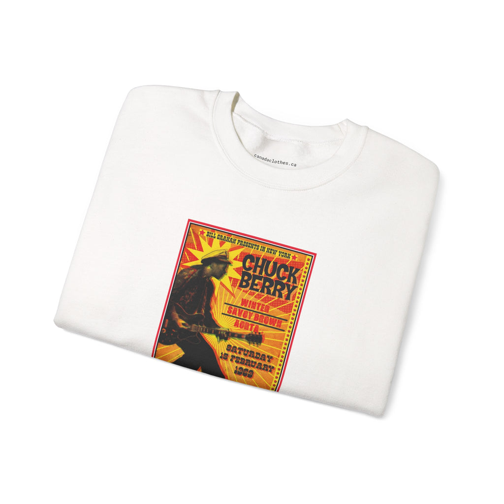 Chuck Berry - Vintage Graphic Sweatshirt - {{variant_option}} - Sweatshirt - canadaclothes.ca
