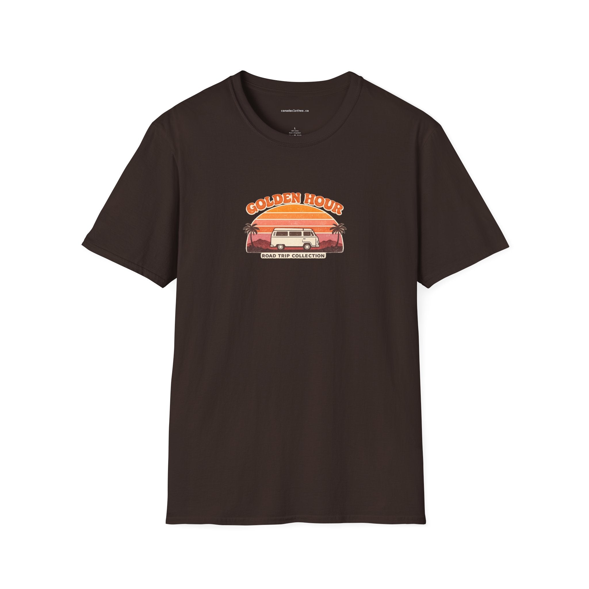 Golden Hour Bus - Vintage Graphic T-Shirt - {{variant_option}} - T-Shirt - canadaclothes.ca