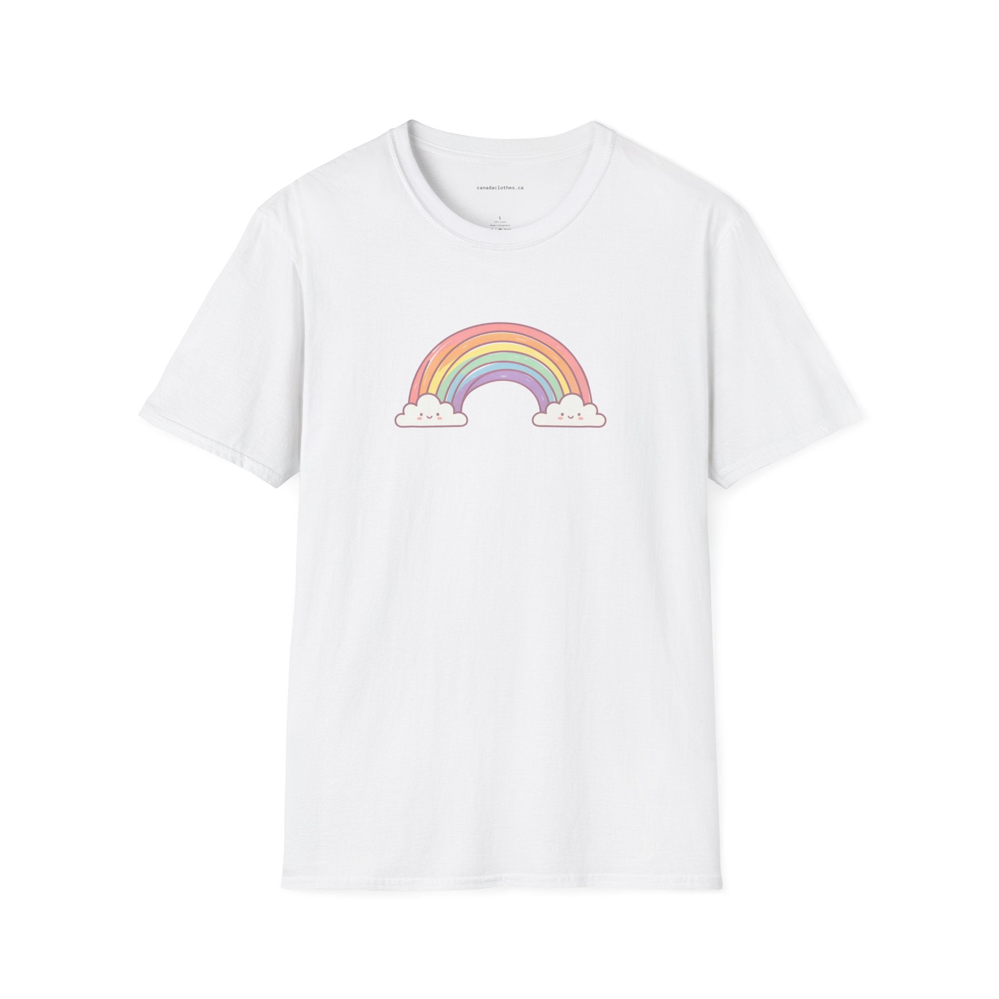 Cute Rainbow - Vintage Graphic T-Shirt - {{variant_option}} - T-Shirt - canadaclothes.ca