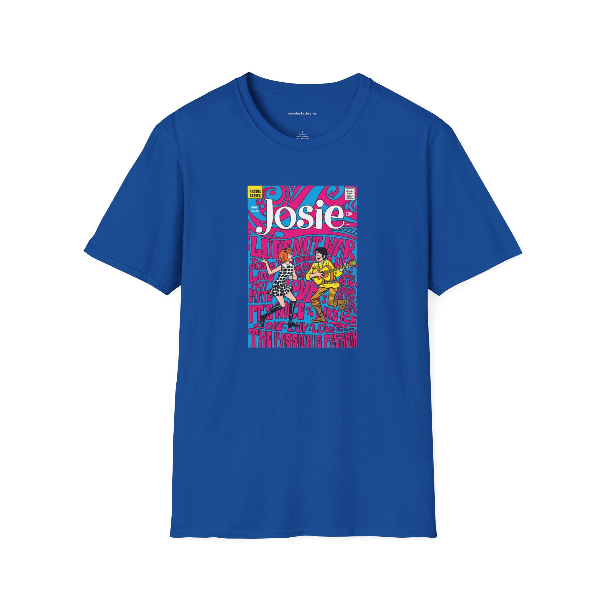 Josie Band Poster - Vintage Graphic T-Shirt - {{variant_option}} - T-Shirt - canadaclothes.ca