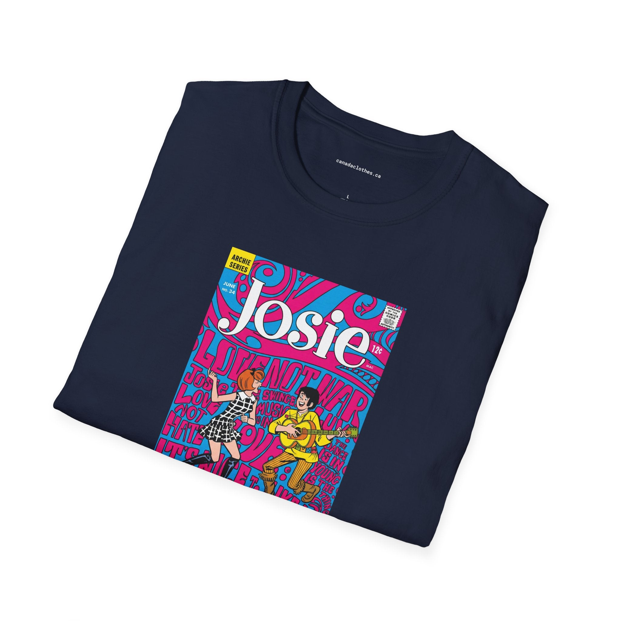 Josie Band Poster - Vintage Graphic T-Shirt - {{variant_option}} - T-Shirt - canadaclothes.ca