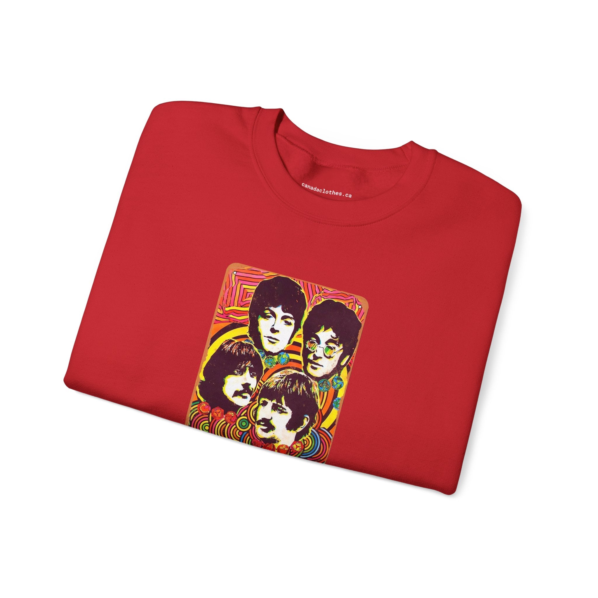 The Beatles Band Poster - Vintage Graphic Sweatshirt - {{variant_option}} - Sweatshirt - canadaclothes.ca