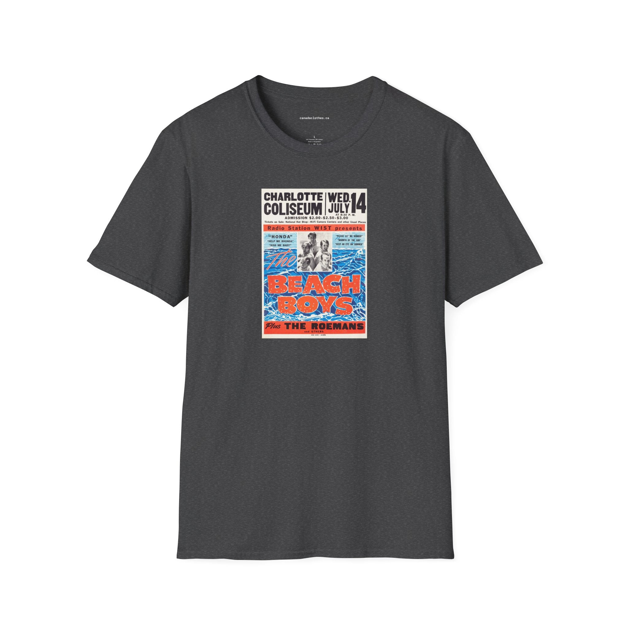 Retro Festival Poster - Vintage Graphic T-Shirt - {{variant_option}} - T-Shirt - canadaclothes.ca