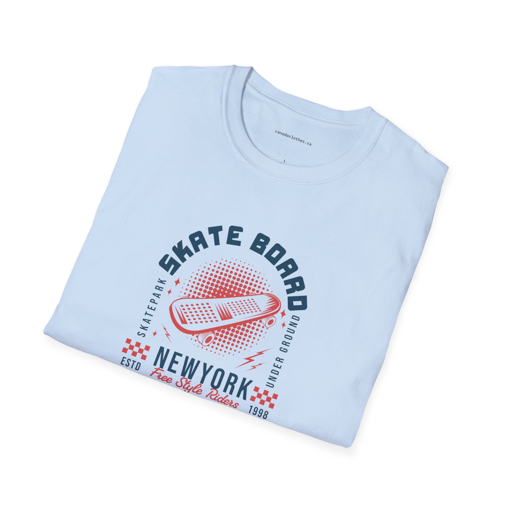 Skateboard New York - Vintage Graphic T-Shirt - {{variant_option}} - T-Shirt - canadaclothes.ca