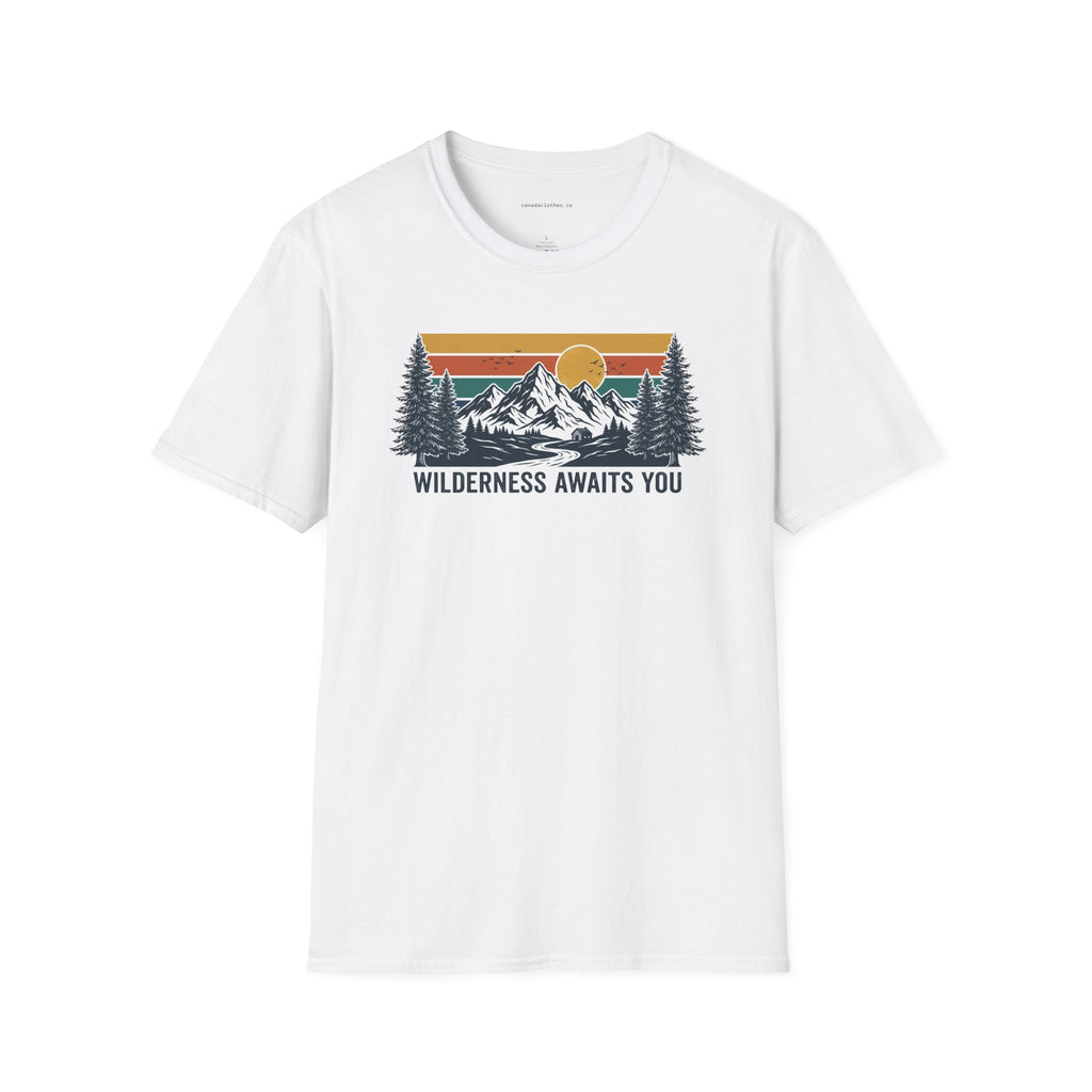 Wilderness Awaits - T-Shirt - {{variant_option}} - T-Shirt - canadaclothes.ca
