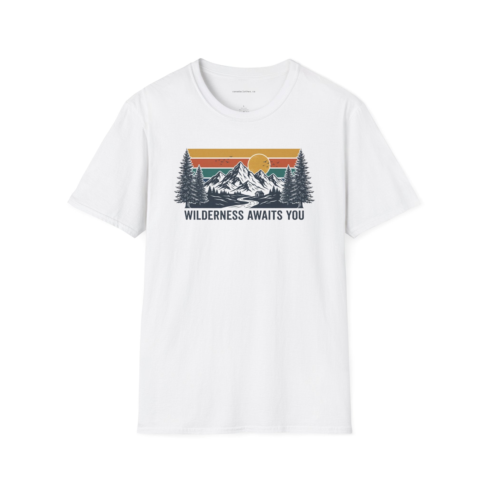 Wilderness Awaits - T-Shirt - {{variant_option}} - T-Shirt - canadaclothes.ca