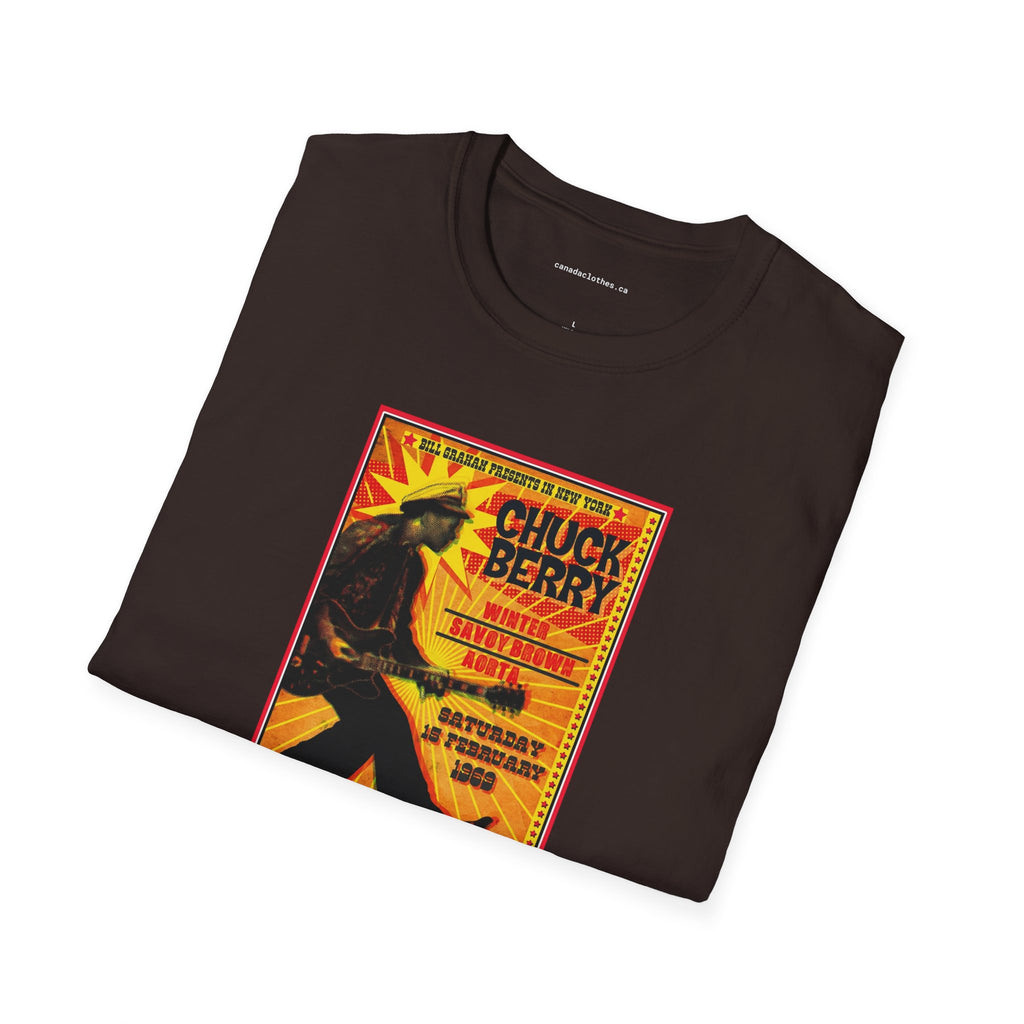 Chuck Berry Band Poster - Vintage Graphic T-Shirt - {{variant_option}} - T-Shirt - canadaclothes.ca