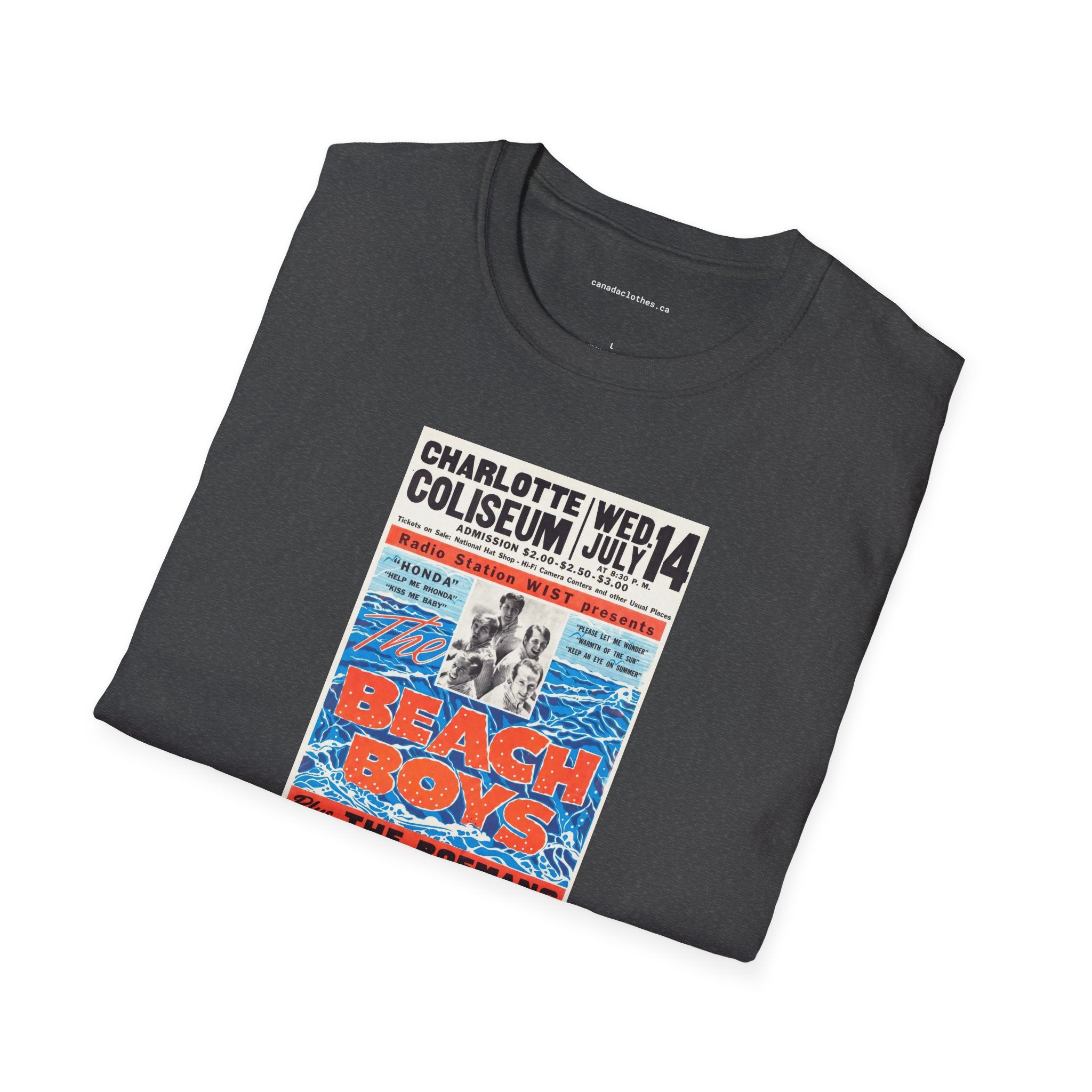 Retro Festival Poster - Vintage Graphic T-Shirt - {{variant_option}} - T-Shirt - canadaclothes.ca