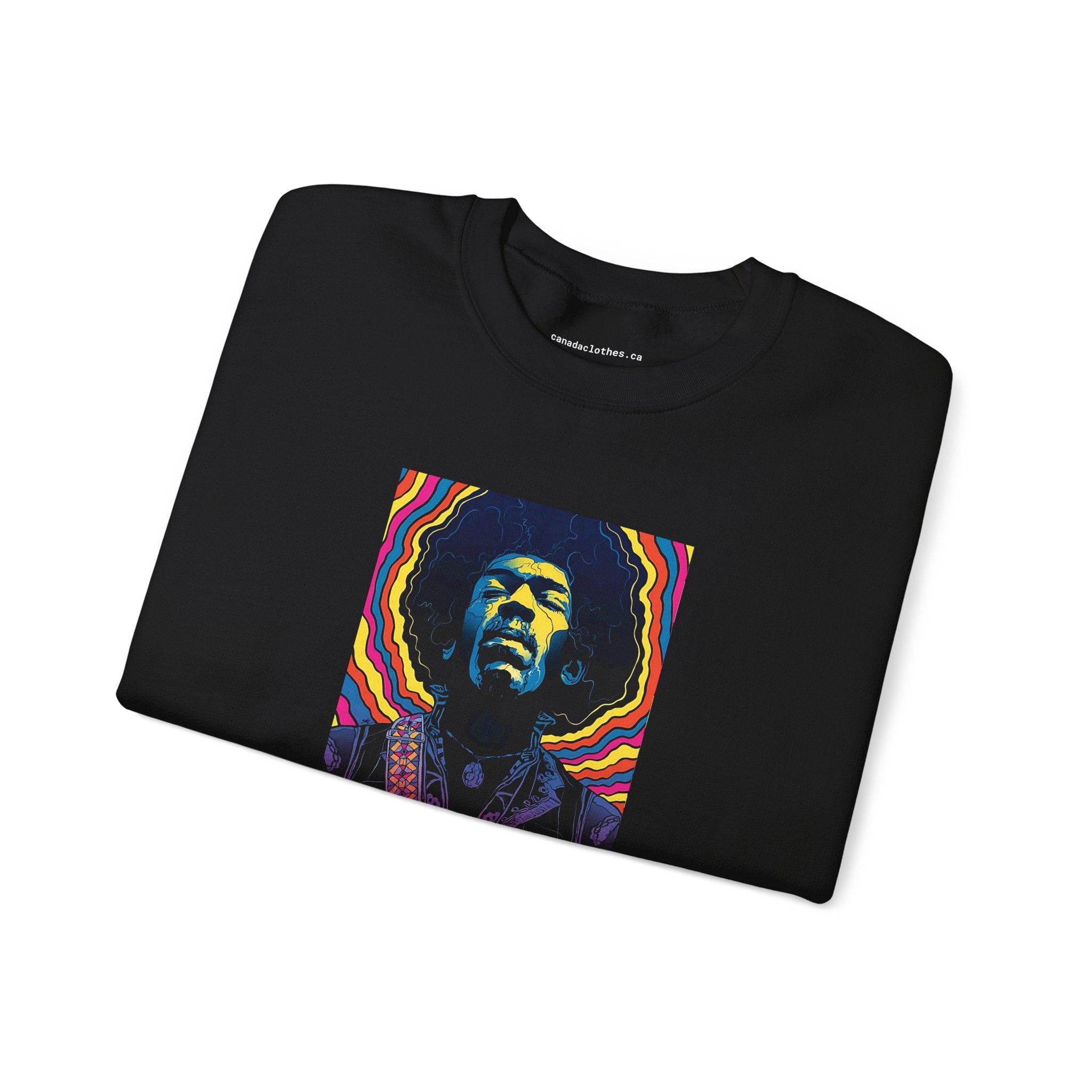 Jimi Hendrix Voodoo Child - Vintage Graphic Sweatshirt - {{variant_option}} - Sweatshirt - canadaclothes.ca