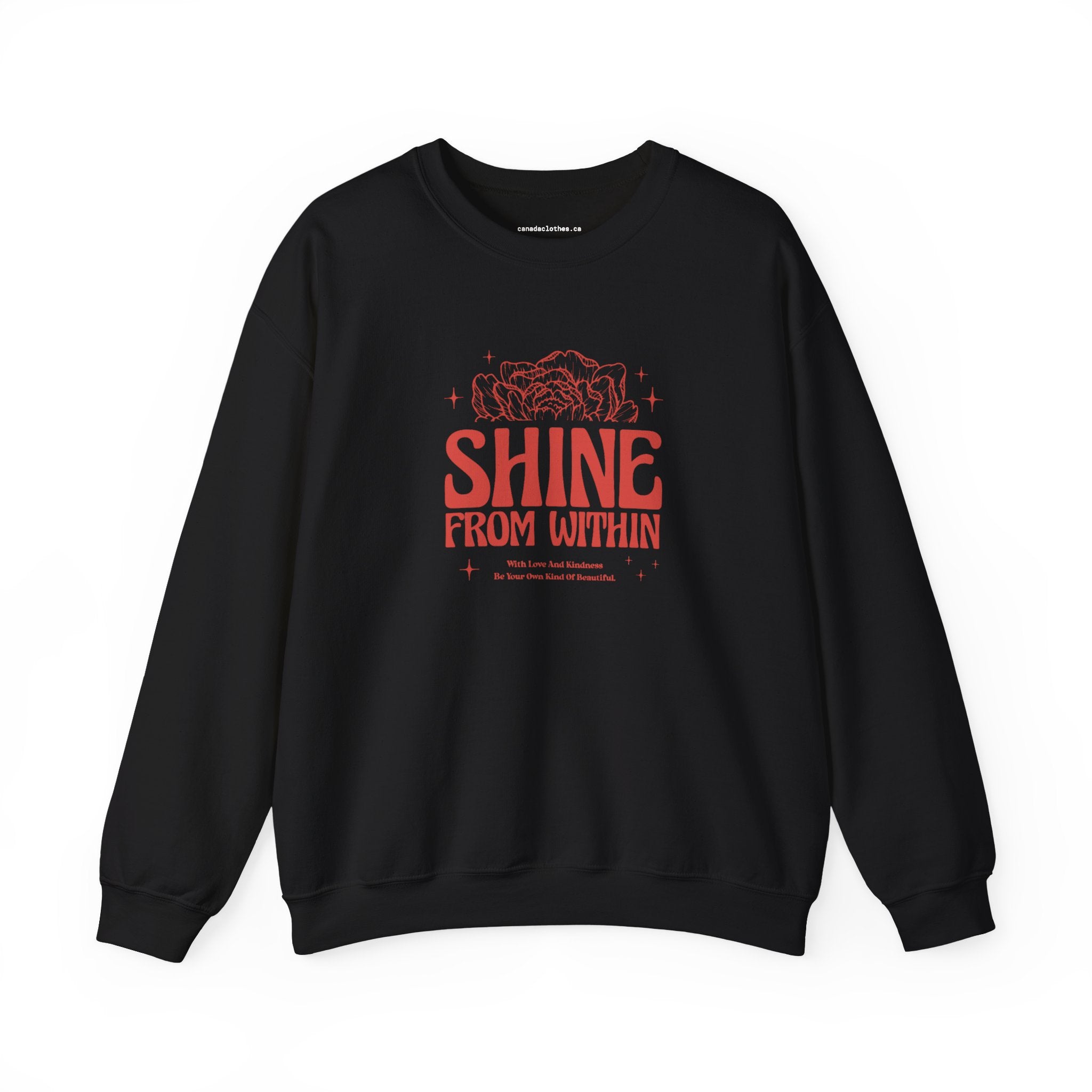 Shine From Within - Vintage Graphic Sweatshirt - {{variant_option}} - Sweatshirt - canadaclothes.ca
