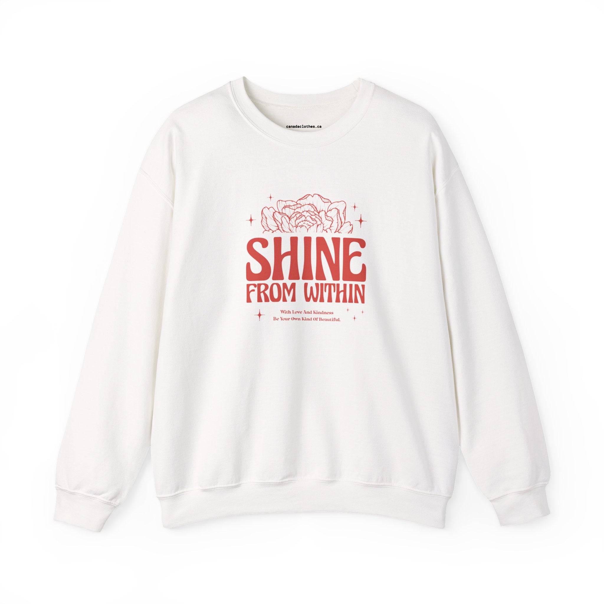 Shine From Within - Vintage Graphic Sweatshirt - {{variant_option}} - Sweatshirt - canadaclothes.ca