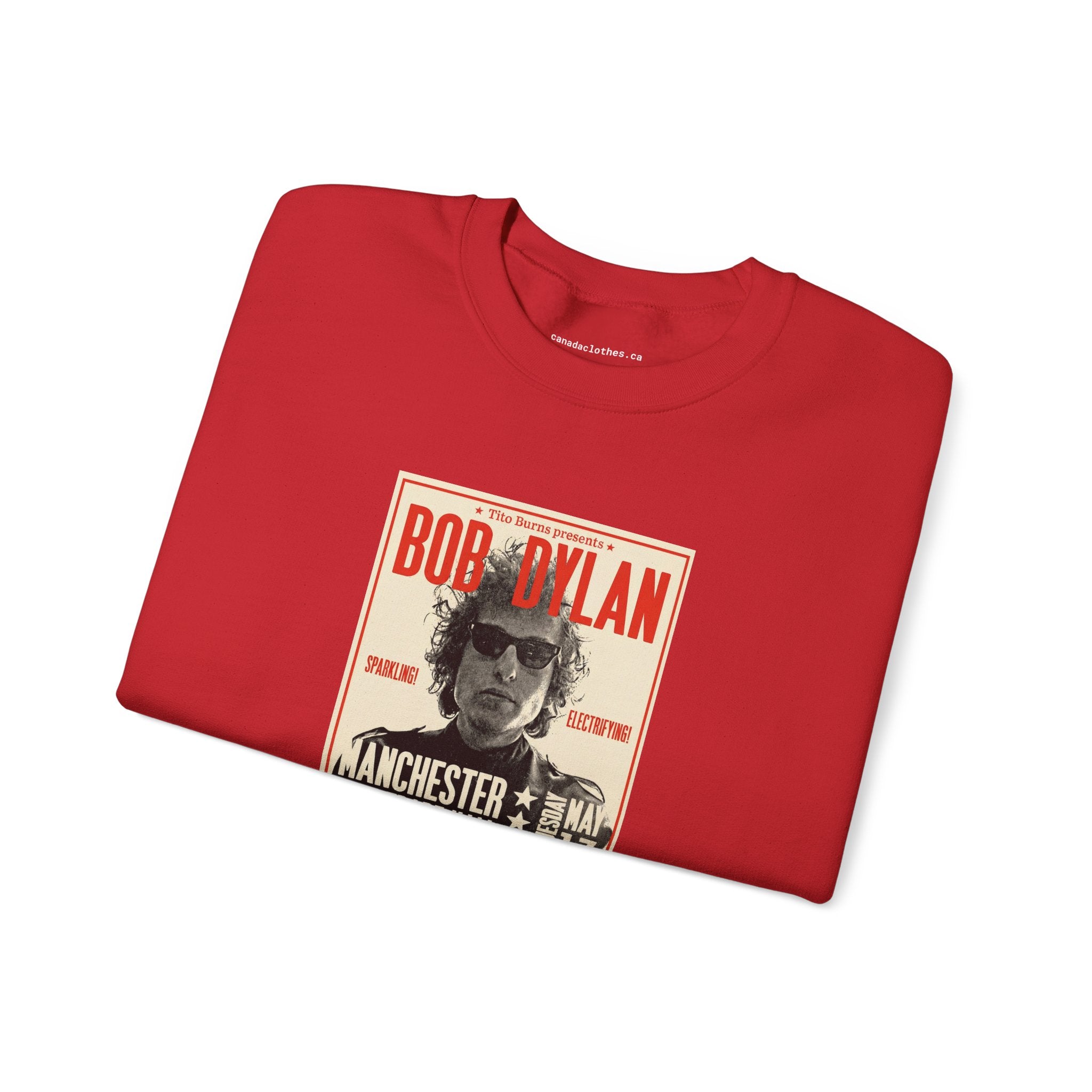 Bob Dylan - Vintage Graphic Sweatshirt - {{variant_option}} - Sweatshirt - canadaclothes.ca