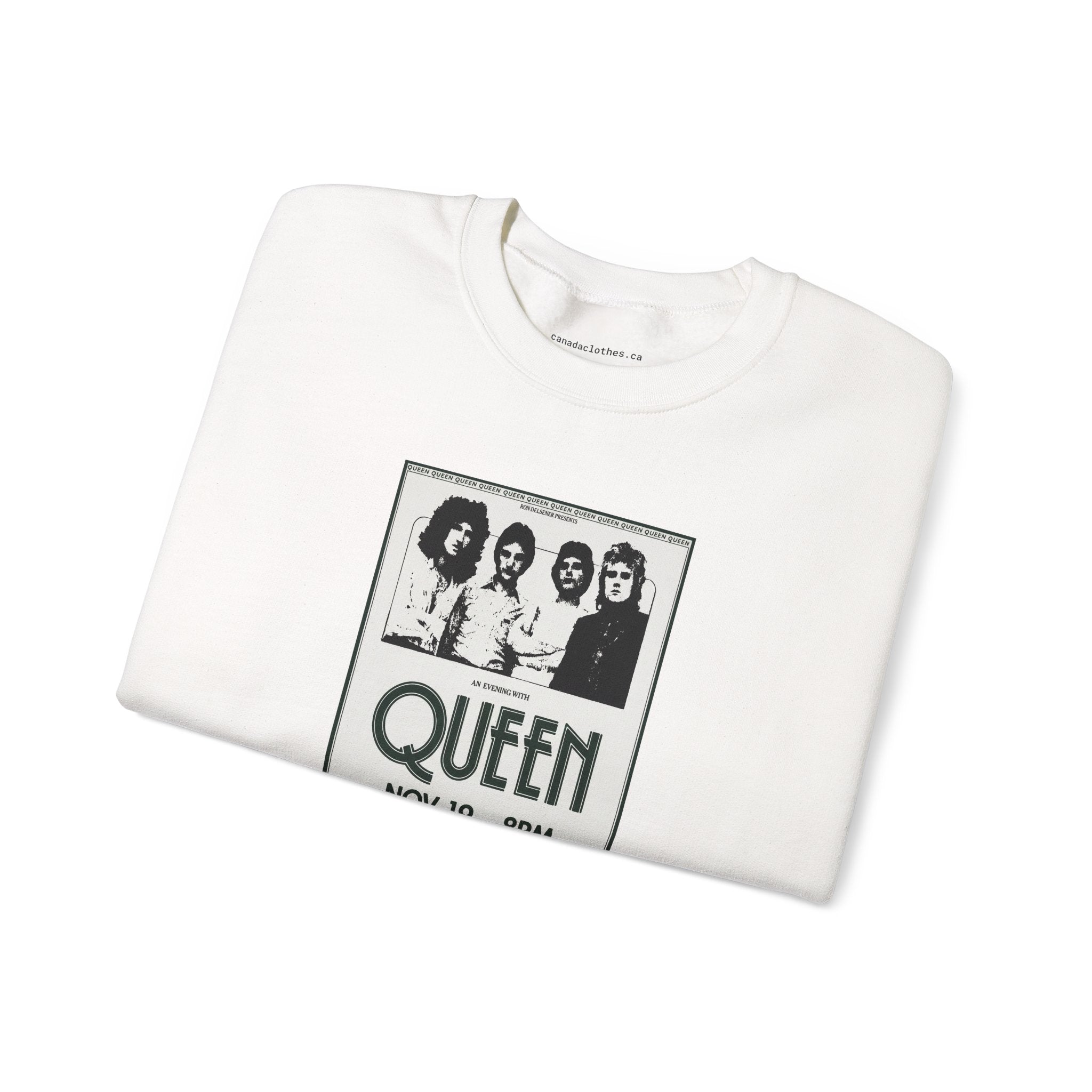 Queen - Vintage Graphic Sweatshirt - {{variant_option}} - Sweatshirt - canadaclothes.ca