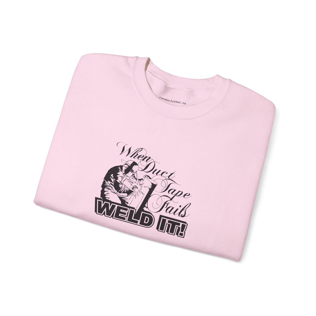 When Duct Tape Fails - Vintage Graphic Sweatshirt - {{variant_option}} - Sweatshirt - canadaclothes.ca