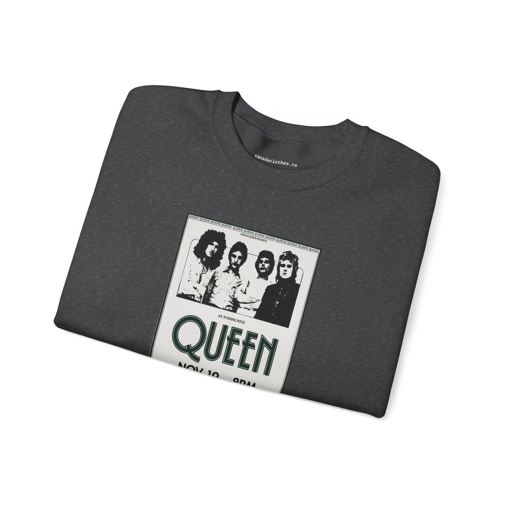 Queen - Vintage Graphic Sweatshirt - {{variant_option}} - Sweatshirt - canadaclothes.ca