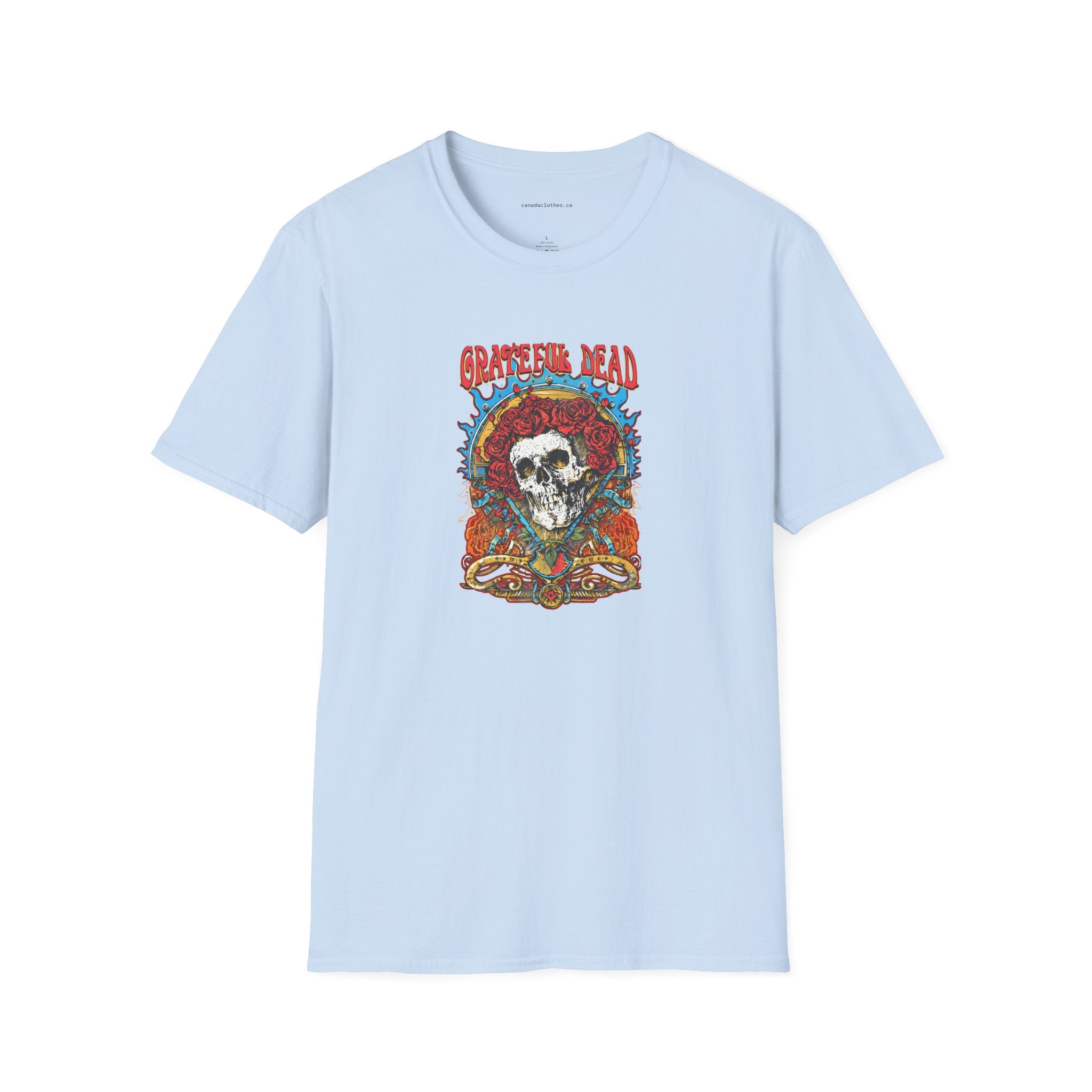 Grateful Dead Band Poster - Vintage Graphic T-Shirt - {{variant_option}} - T-Shirt - canadaclothes.ca