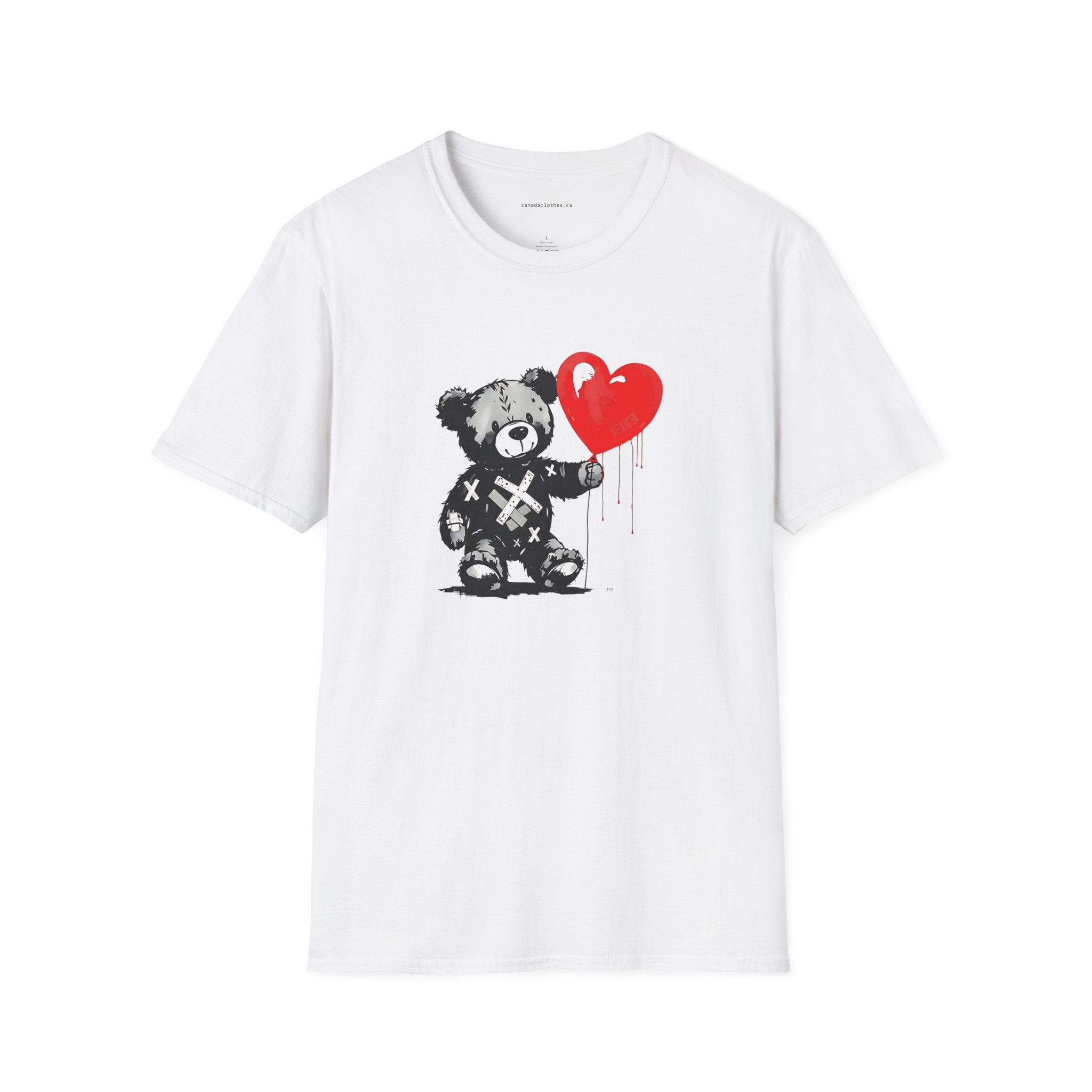 Hopeful Teddy - T-Shirt - {{variant_option}} - T-Shirt - canadaclothes.ca