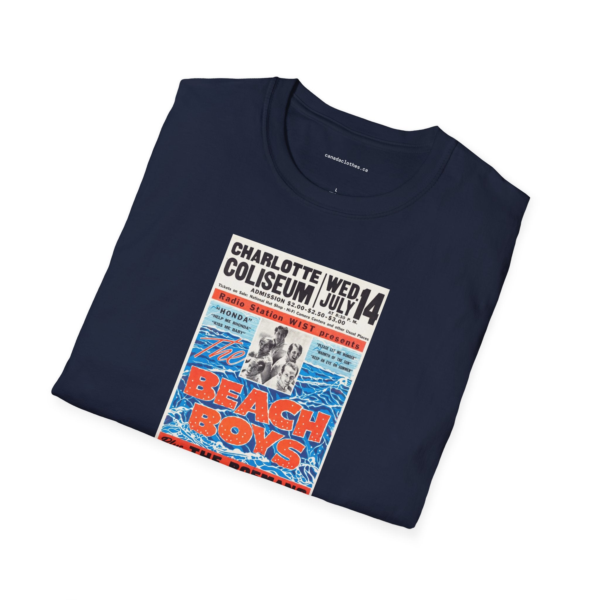 Retro Festival Poster - Vintage Graphic T-Shirt - {{variant_option}} - T-Shirt - canadaclothes.ca
