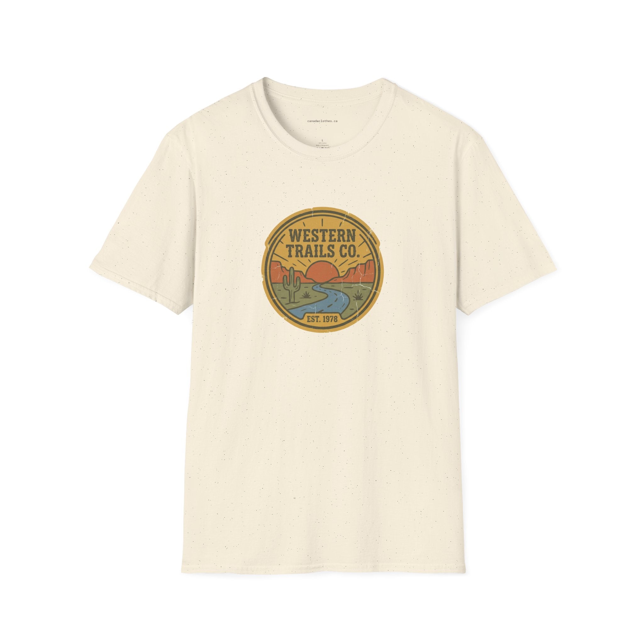 Western Trails - Vintage Graphic T-Shirt - {{variant_option}} - T-Shirt - canadaclothes.ca