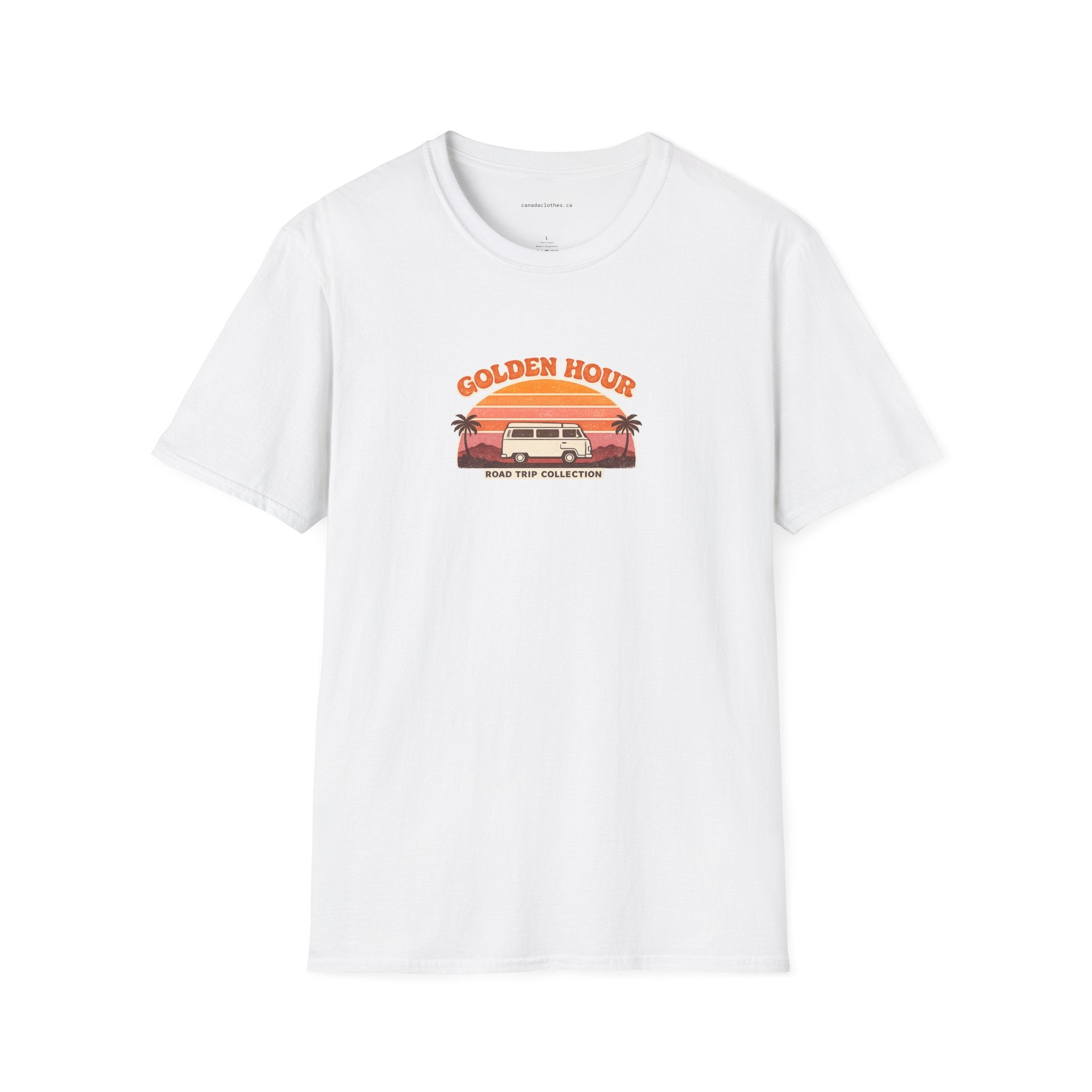 Golden Hour Bus - Vintage Graphic T-Shirt - {{variant_option}} - T-Shirt - canadaclothes.ca
