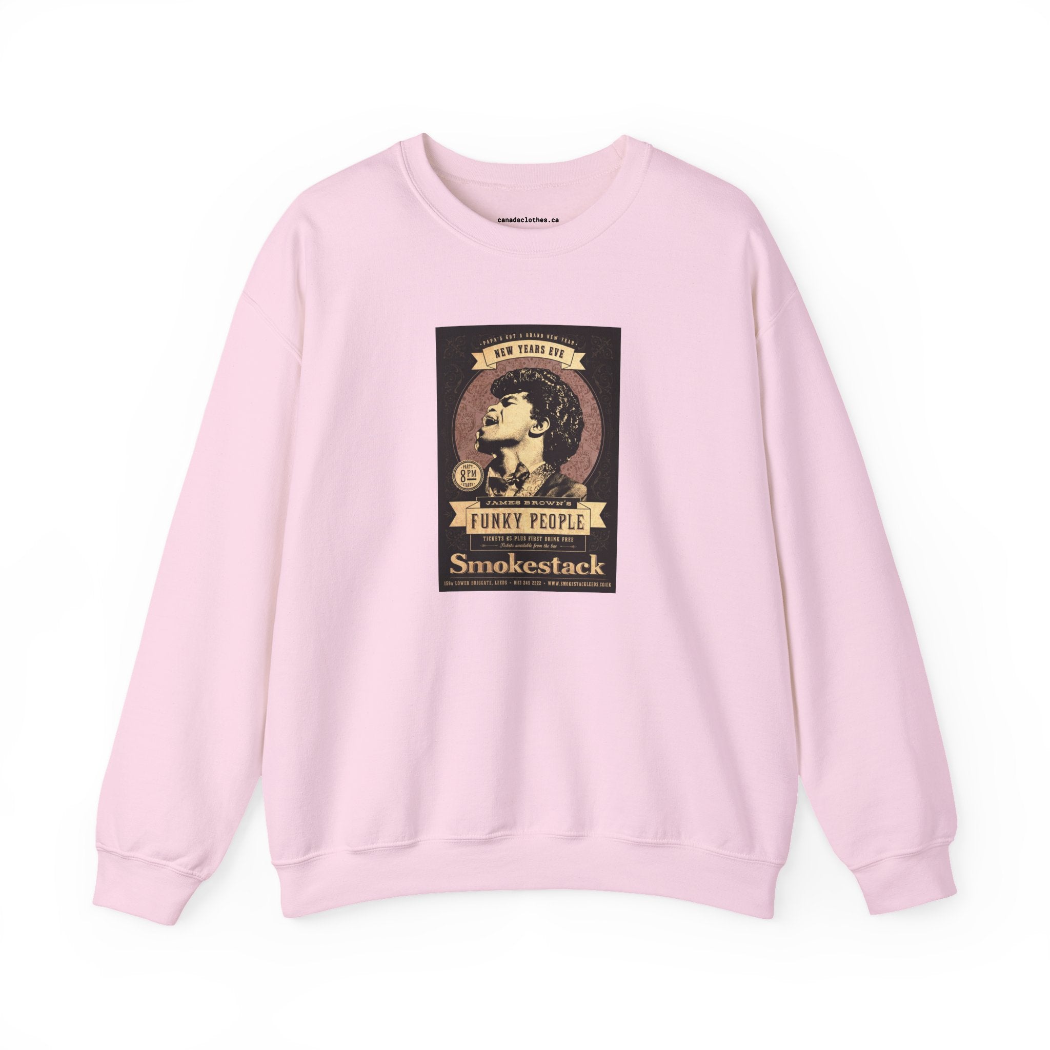 James Brown - Vintage Graphic Sweatshirt - {{variant_option}} - Sweatshirt - canadaclothes.ca