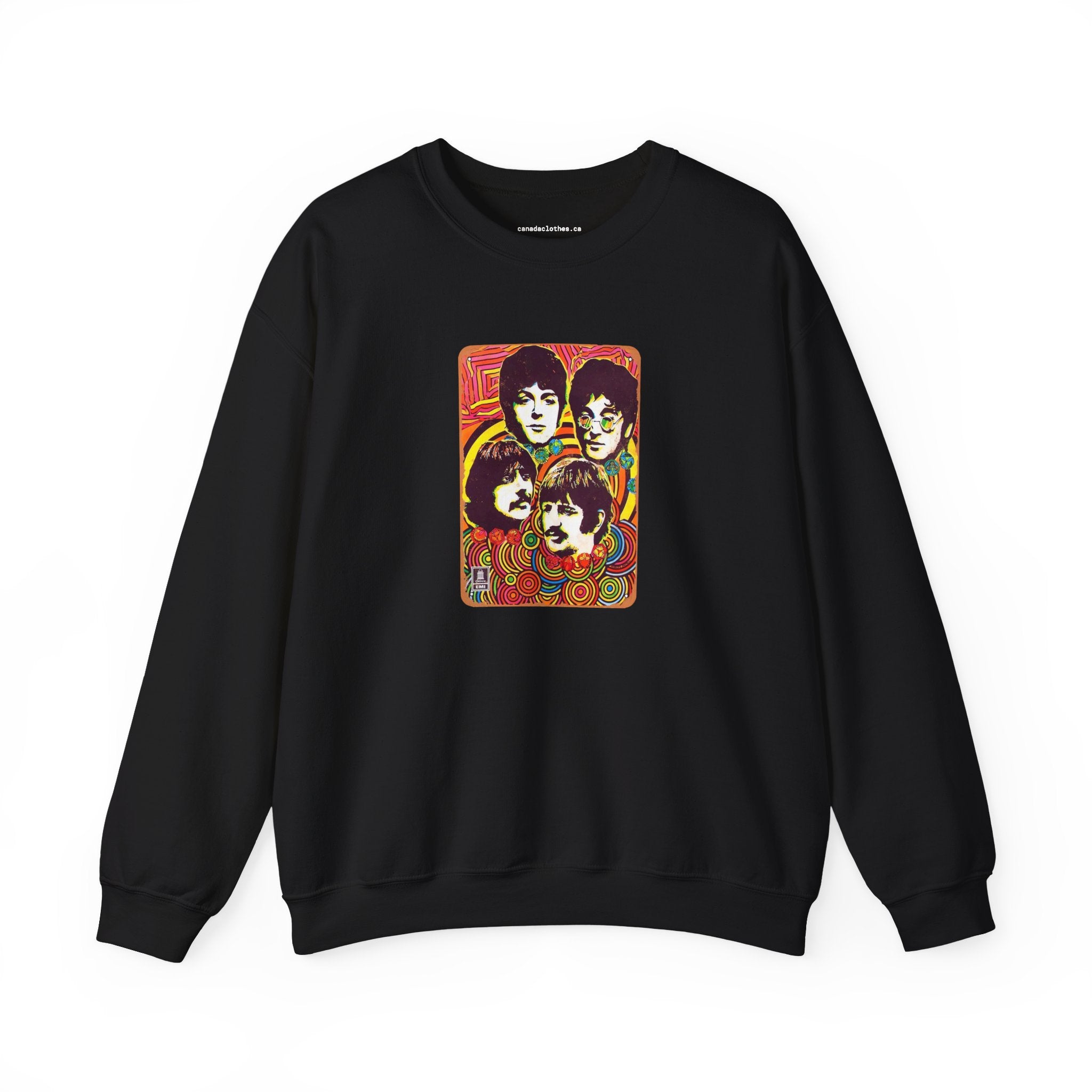 The Beatles Band Poster - Vintage Graphic Sweatshirt - {{variant_option}} - Sweatshirt - canadaclothes.ca