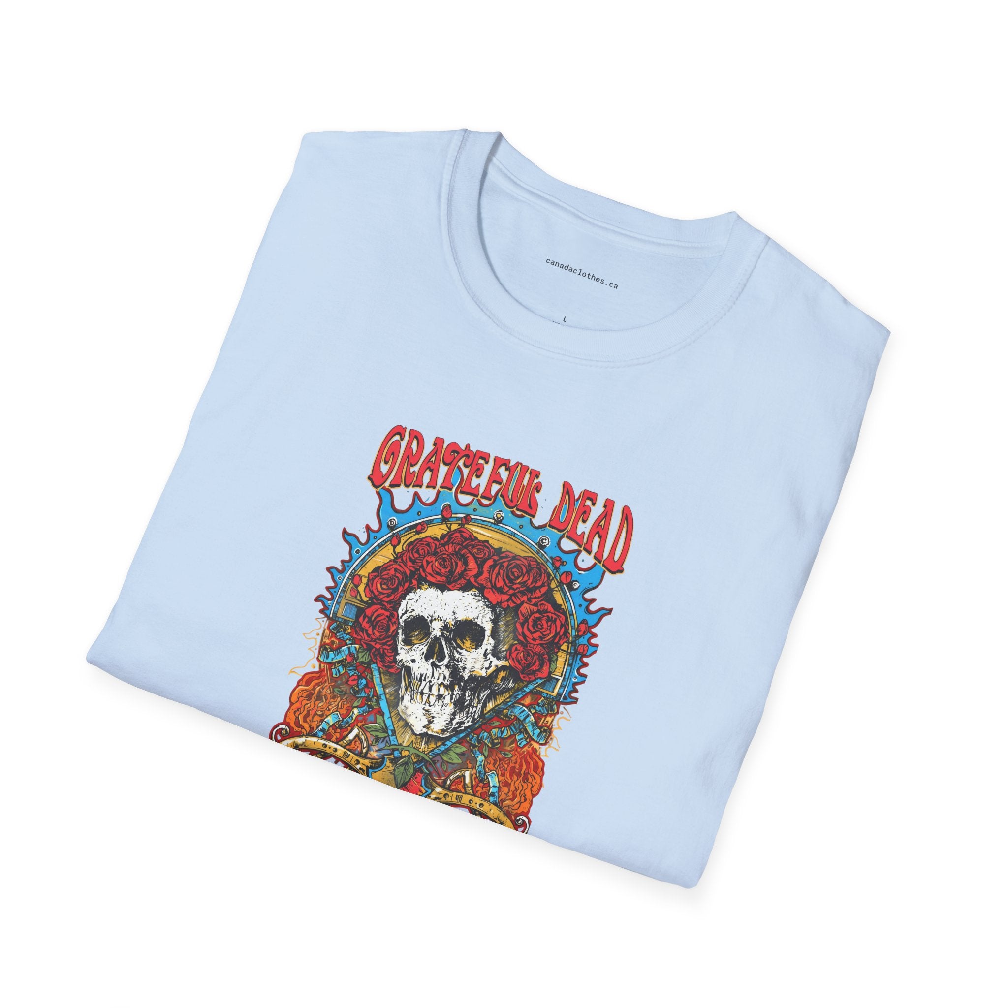 Grateful Dead Band Poster - Vintage Graphic T-Shirt - {{variant_option}} - T-Shirt - canadaclothes.ca