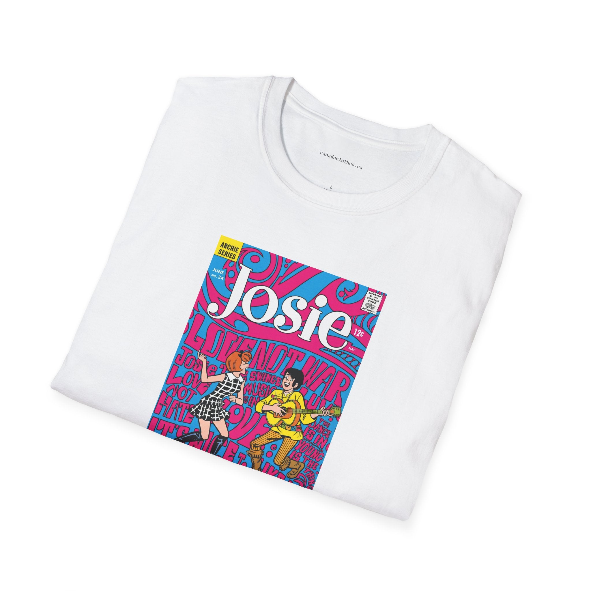 Josie Band Poster - Vintage Graphic T-Shirt - {{variant_option}} - T-Shirt - canadaclothes.ca
