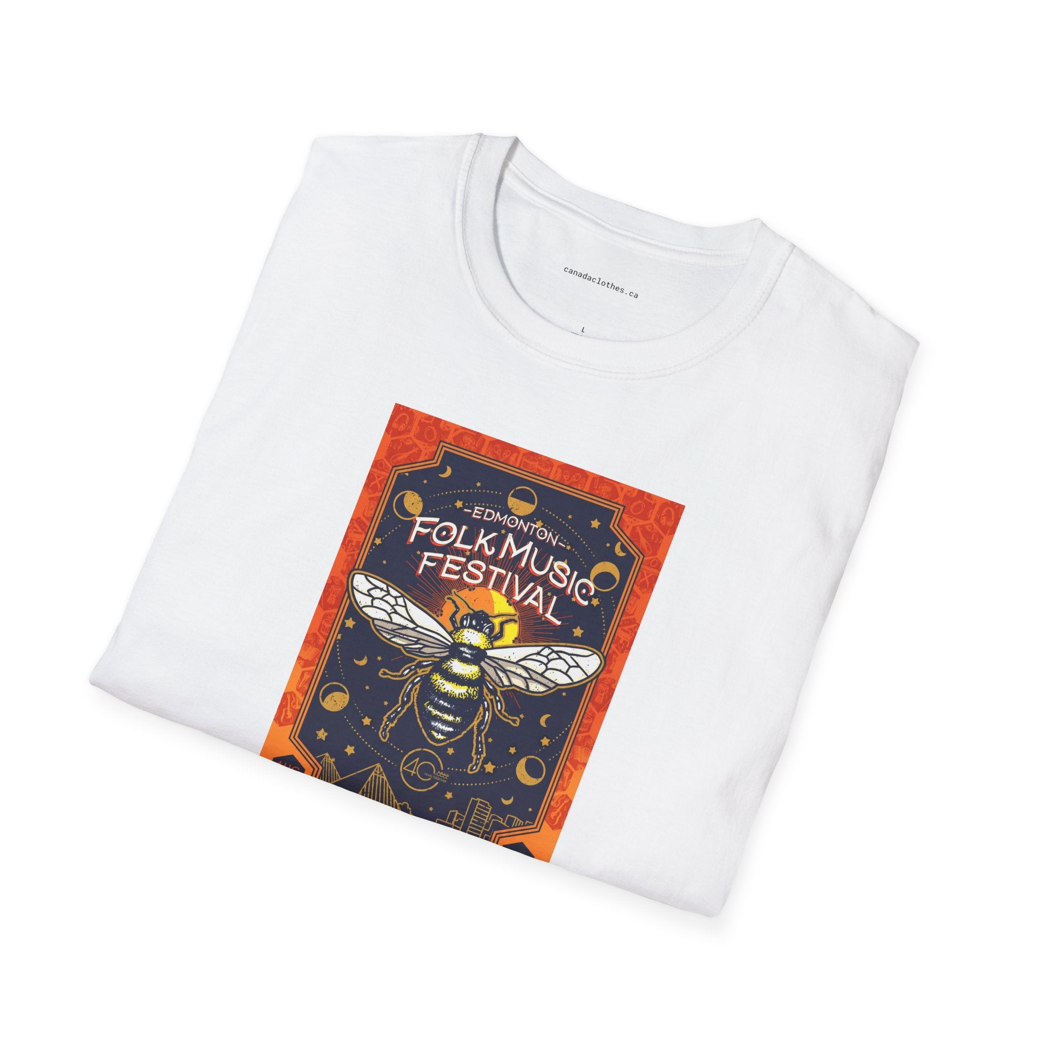 Edmonton Folk Music Festival - Vintage Graphic T-Shirt - {{variant_option}} - T-Shirt - canadaclothes.ca