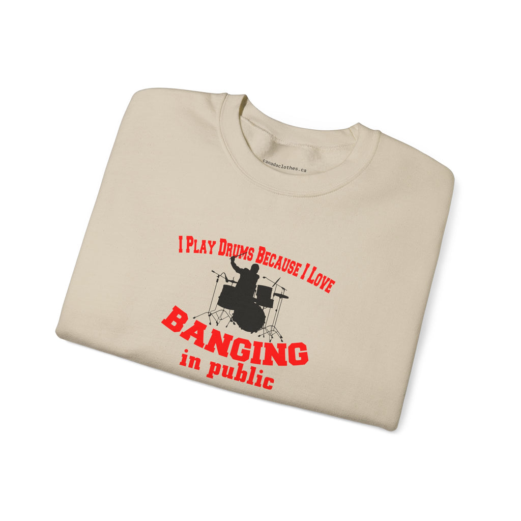 Banging in Public - Vintage Graphic Sweatshirt - {{variant_option}} - Sweatshirt - canadaclothes.ca