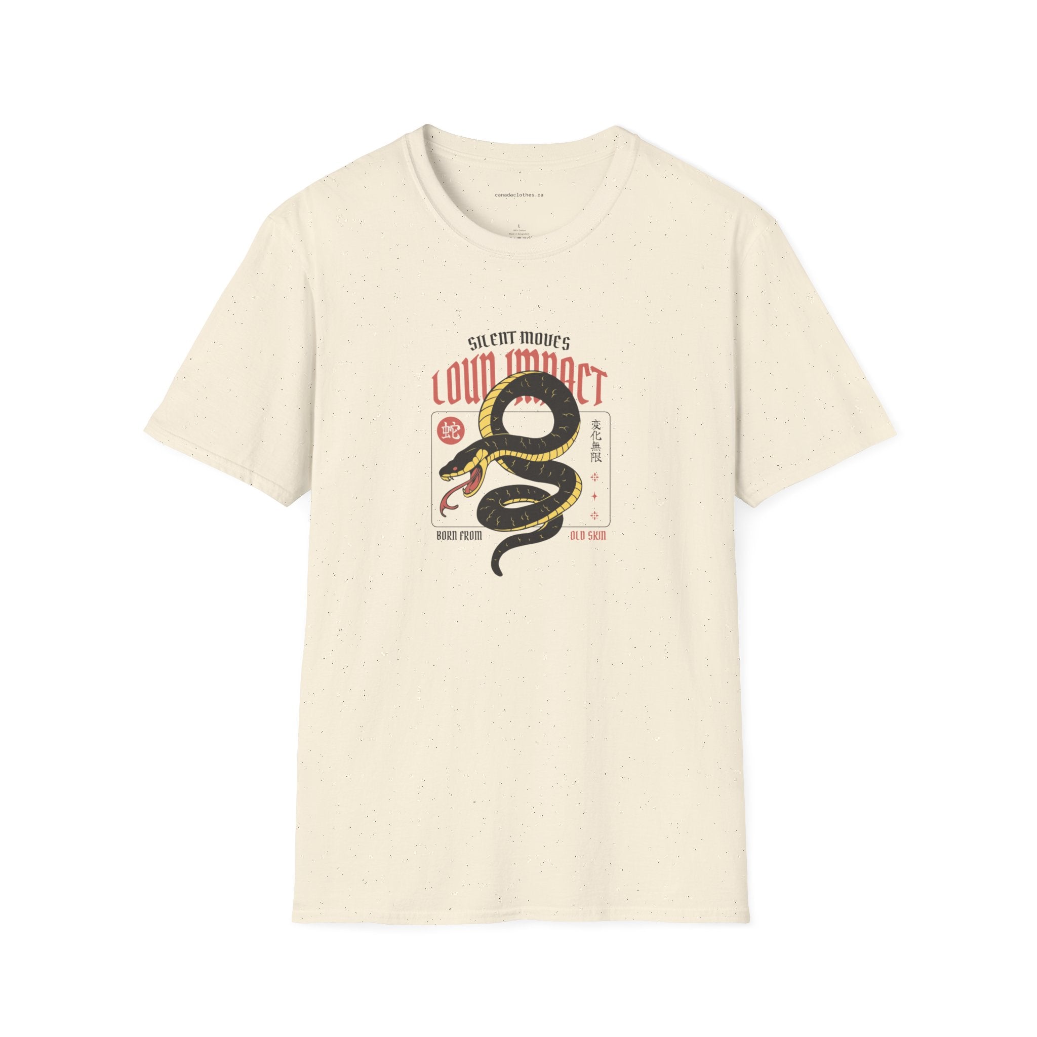Loud Impact Snake - Vintage Graphic T-Shirt - {{variant_option}} - T-Shirt - canadaclothes.ca