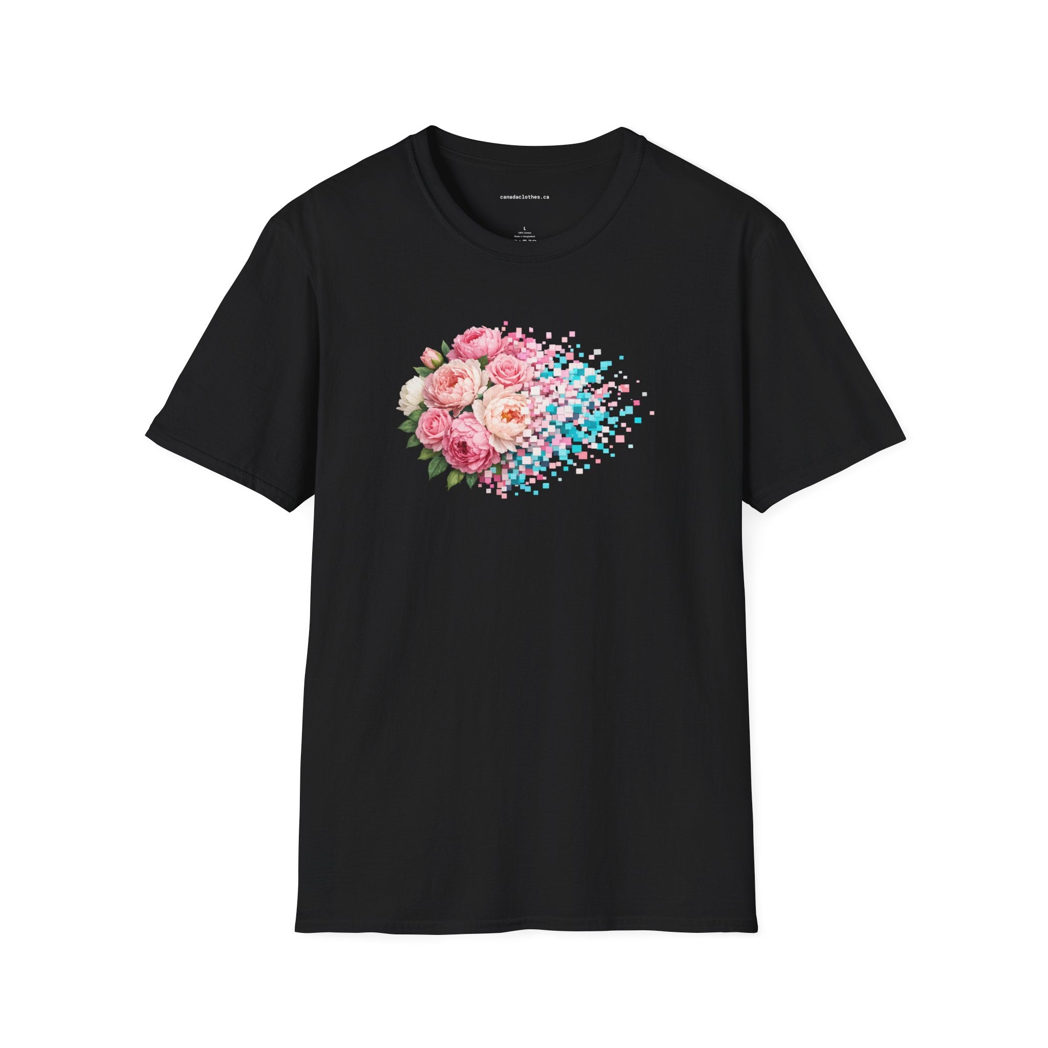 Pixel Bouquet - T-Shirt - {{variant_option}} - T-Shirt - canadaclothes.ca